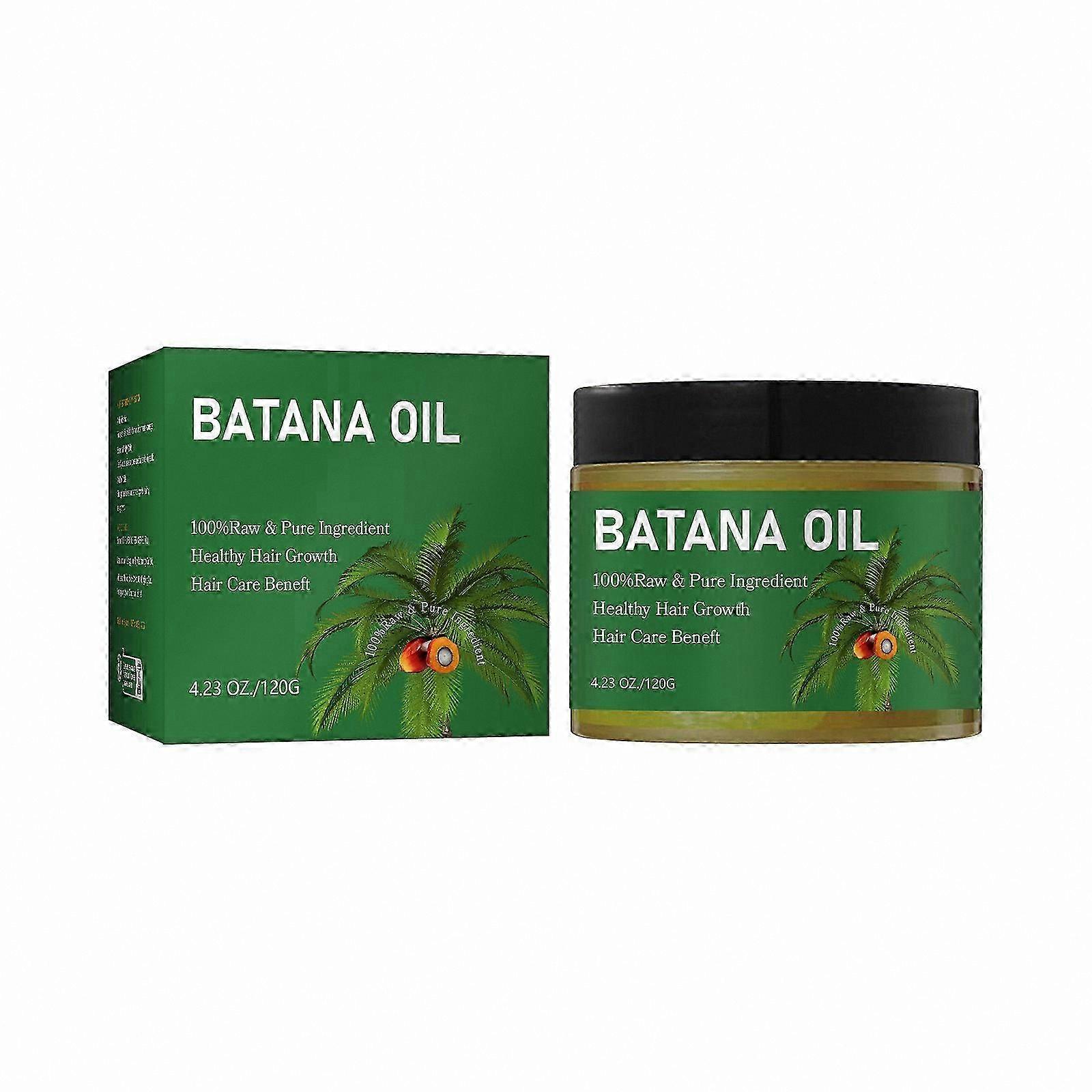 Unrefined Batana Oil for Hair Health, Pure Organic Solution for Growth and Scalp Repair