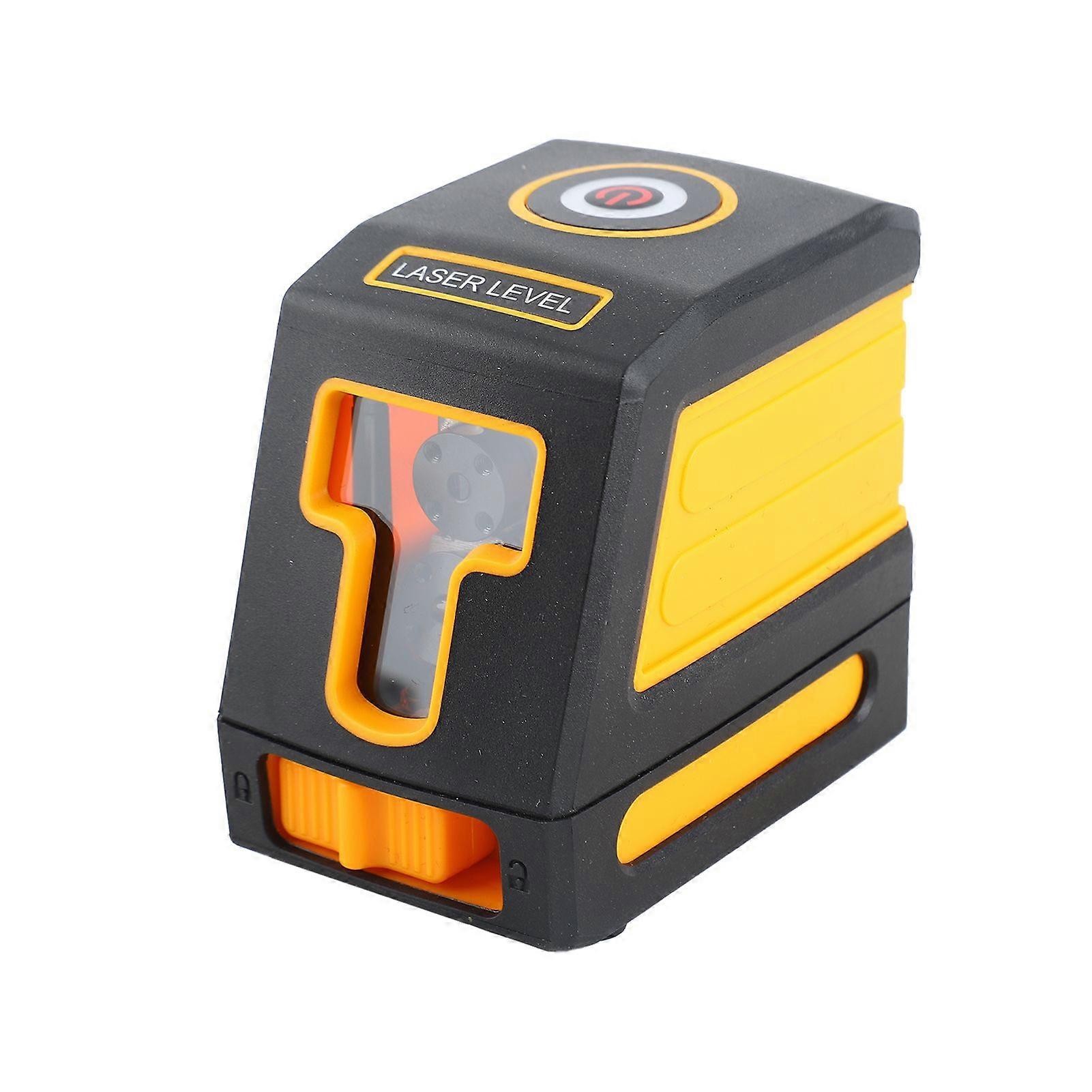Self-Leveling 2 Lines Red Laser Level Professional Horizontal and Vertical Cross Line Leveling Laser Level Kit with Selectable Laser Lines and Vertica