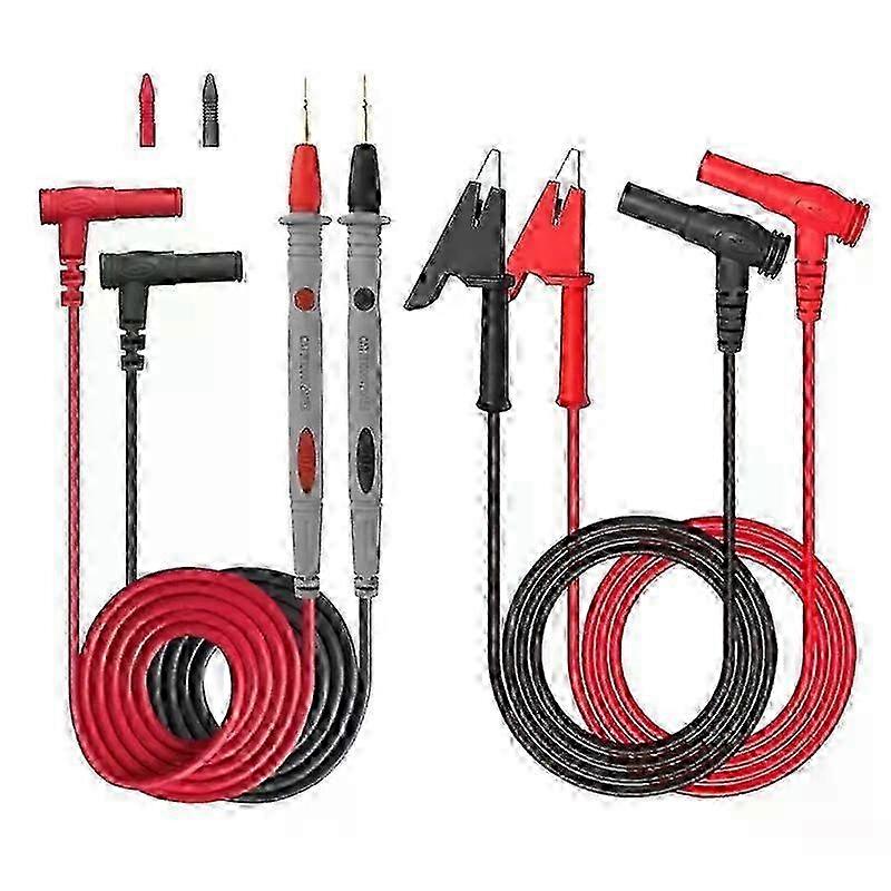 Multimeter Test Leads  1 Pair Of Test Leads With Alligator Clips An...