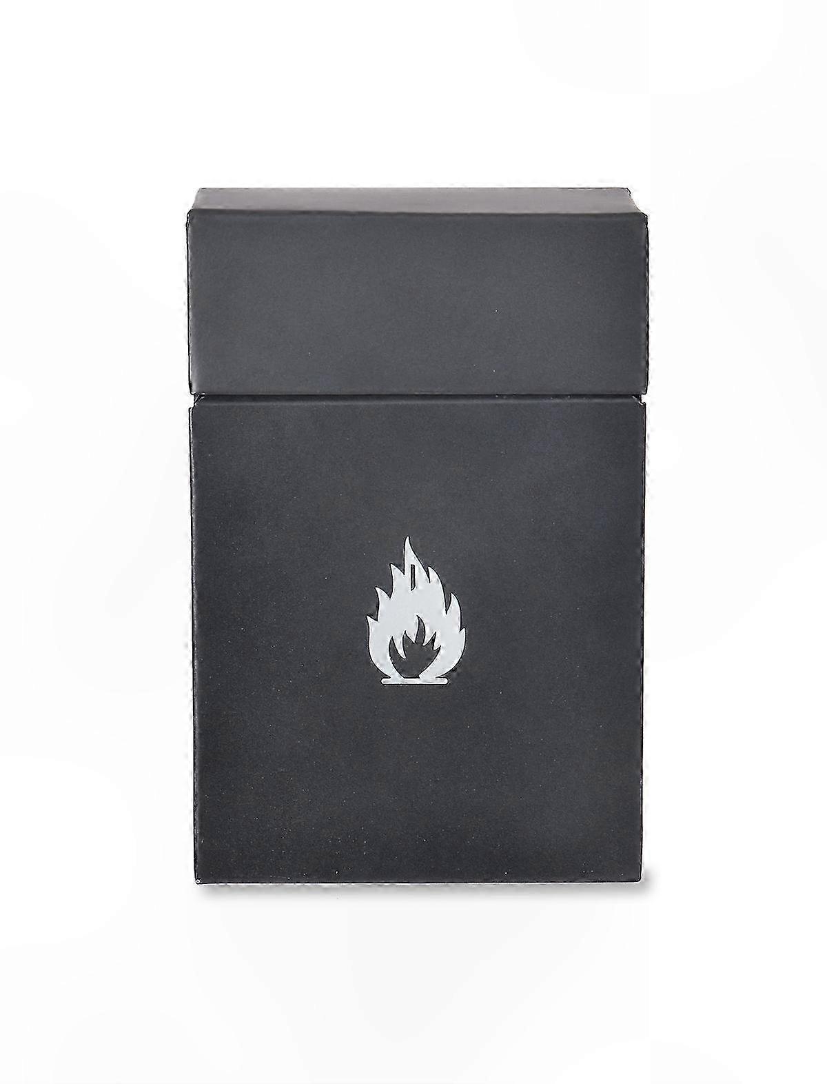 Durable Fire Starter Storage Box - Compact Carbon Fiber Lighter Holder