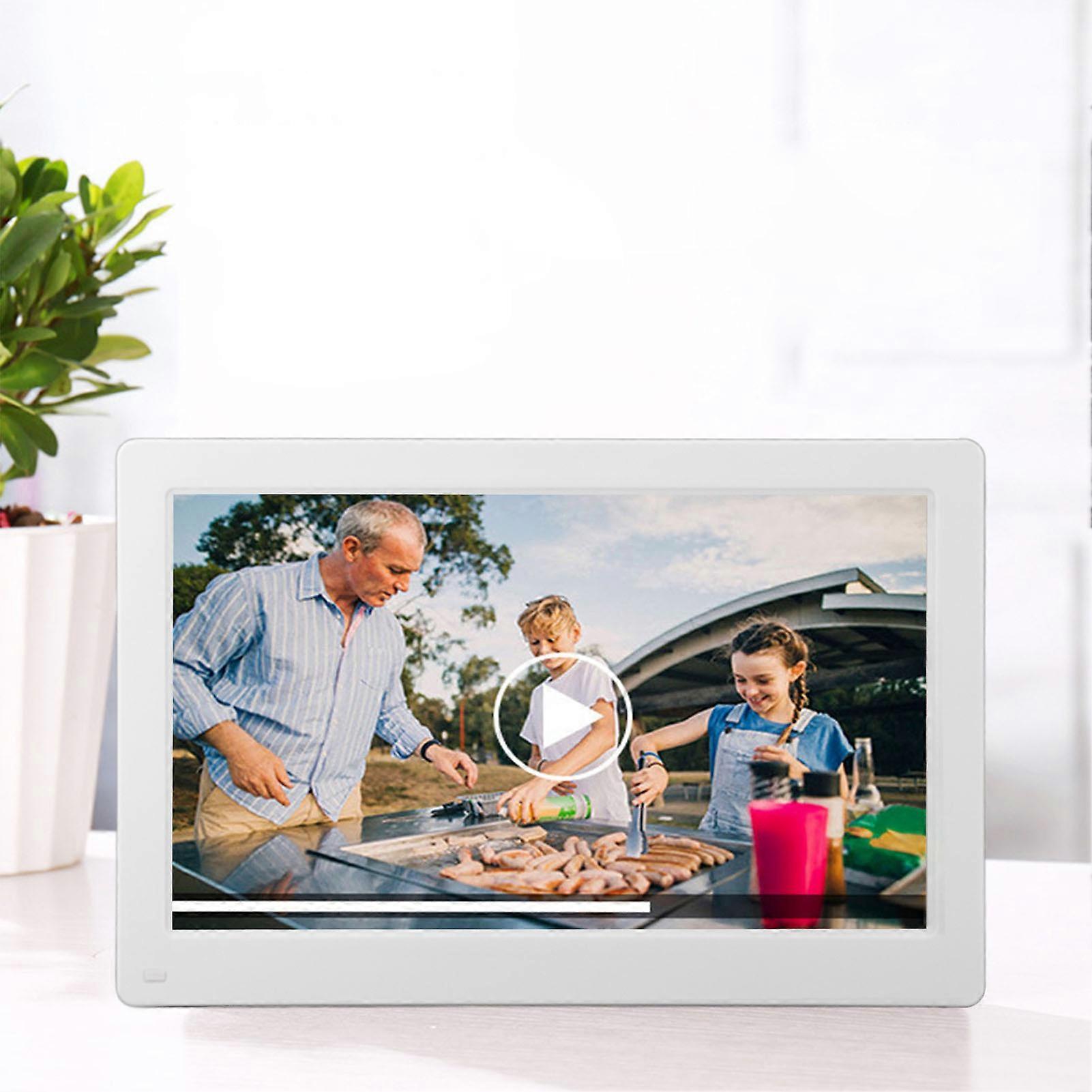 13.3in Digital Photo Frame 1920x1080P IPS Screen US Plug