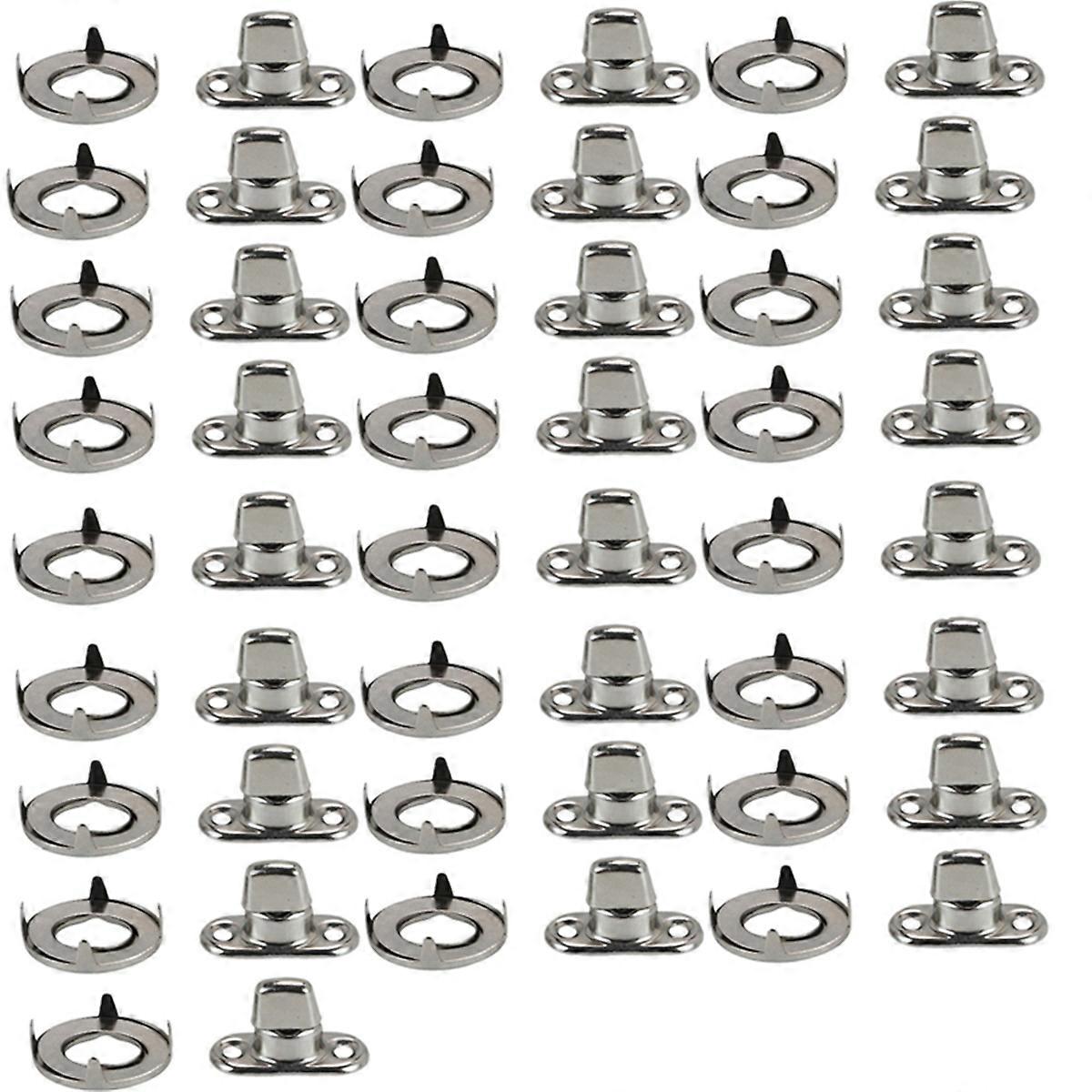 25 Sets Marine Grade Twist Lock Fasteners Turn Button Eyelet and Stud, for Canvas Fastener Turn But