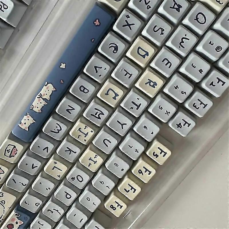 For 148 Keys Mda Keycaps For Mx Switch Fit 61688796104108 Keyboard
