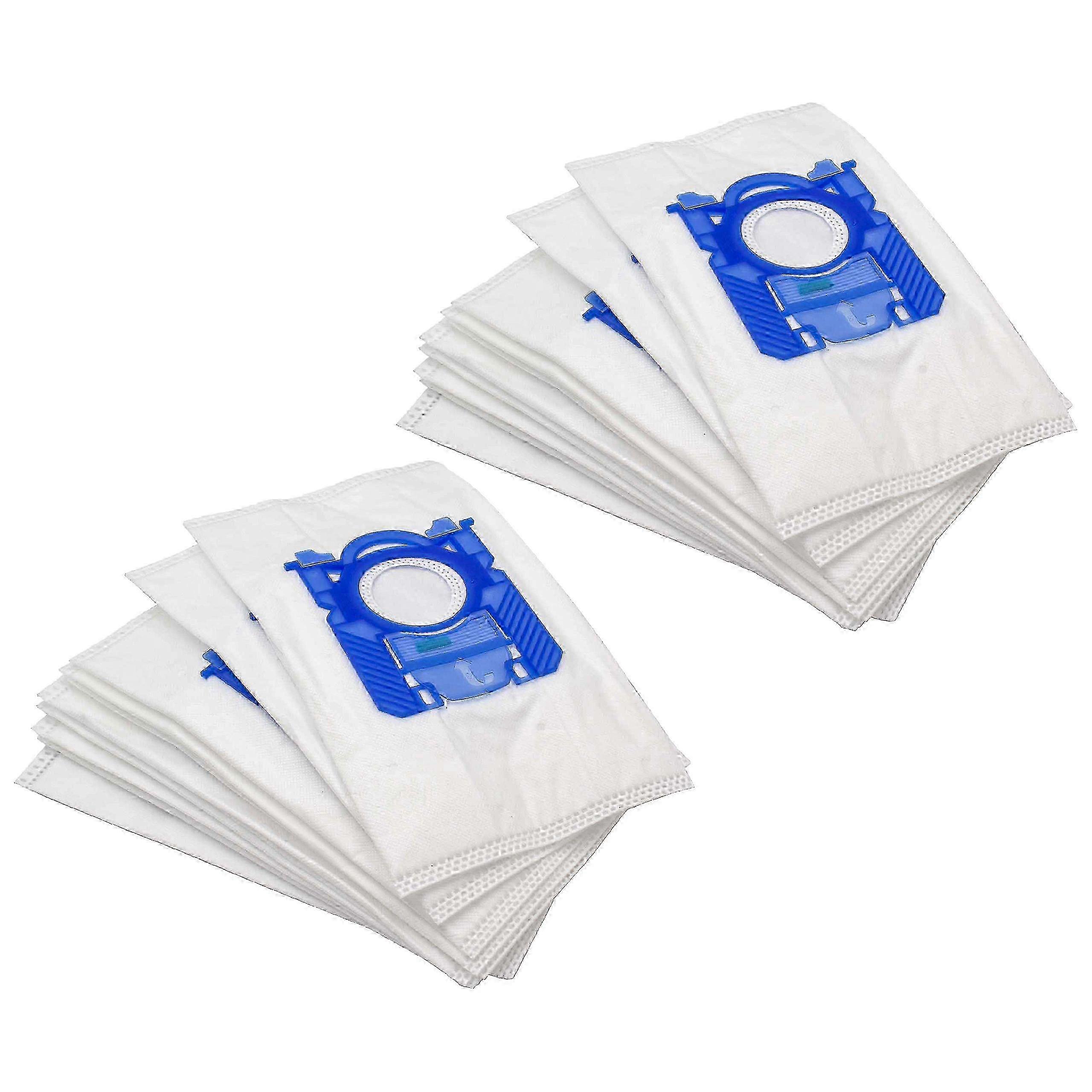 20-Pack Compatible Dust Bags for Electrolux Models E 202 E 203 E 201 B E 205 E 206 E 203 B E 204 E 200 B E 208 E 201 E 206 B and E 207 - White Edition
