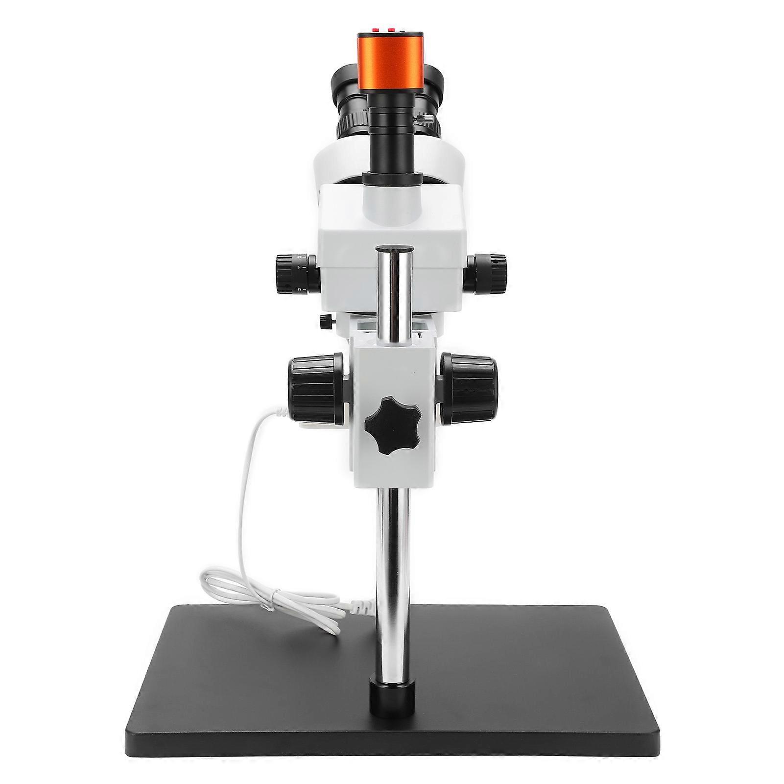 7X-45X Stereoscopic Microscope Kit with 24MP USB Camera AC100-240V