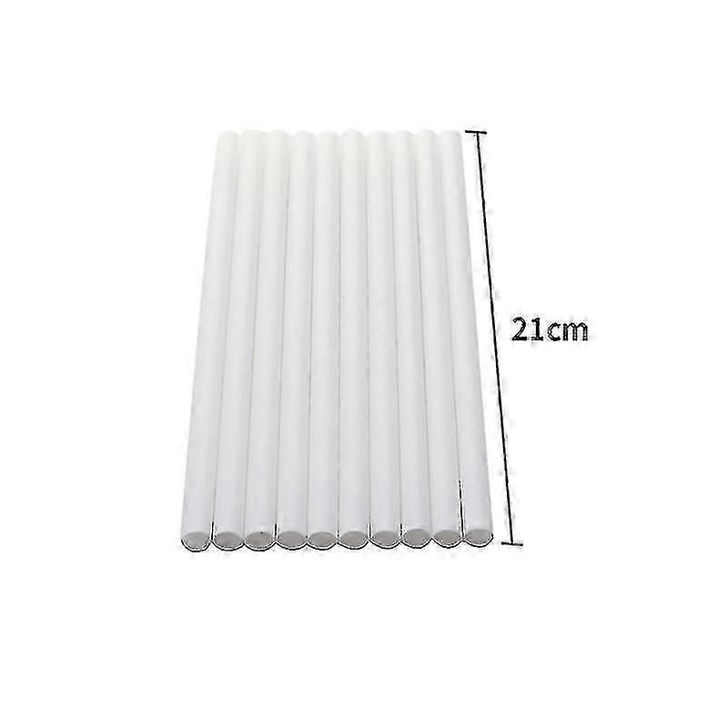 10pcs Cake Dowels White Plastic Cake Support Rods Round Dowels Straws Reusable