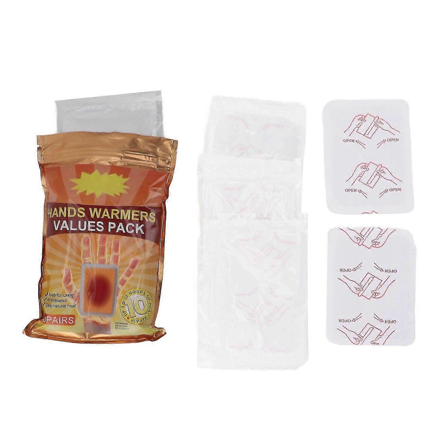 2025 Latest Model 20Pcs Hand Warmer Disposable Self Heating Long Lasting Safe ...