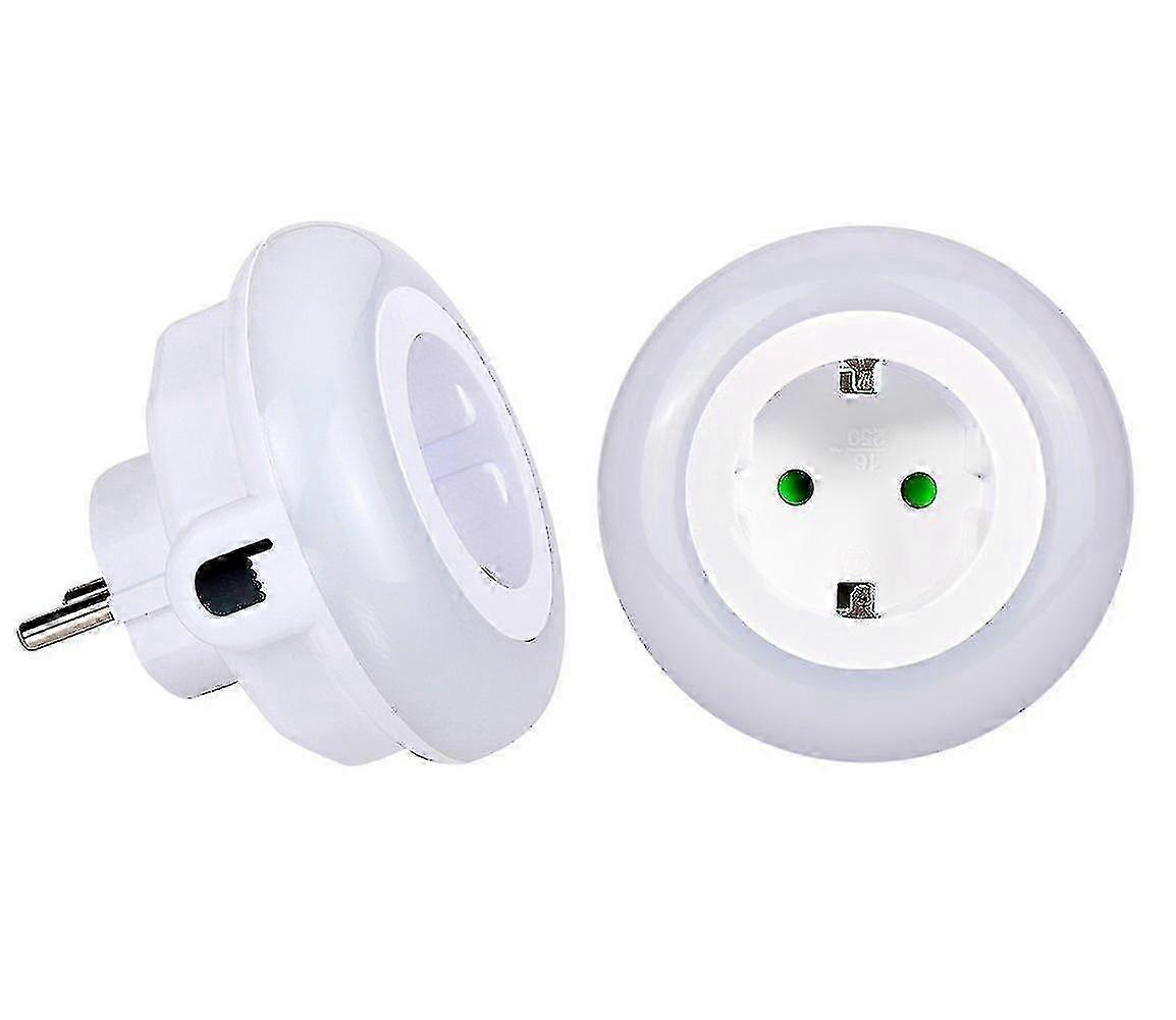 2025 Led Socket Night Light With Built-in Socket Dusk Sensor Indicator Light Mood Lighting 0.6w 3 Colors