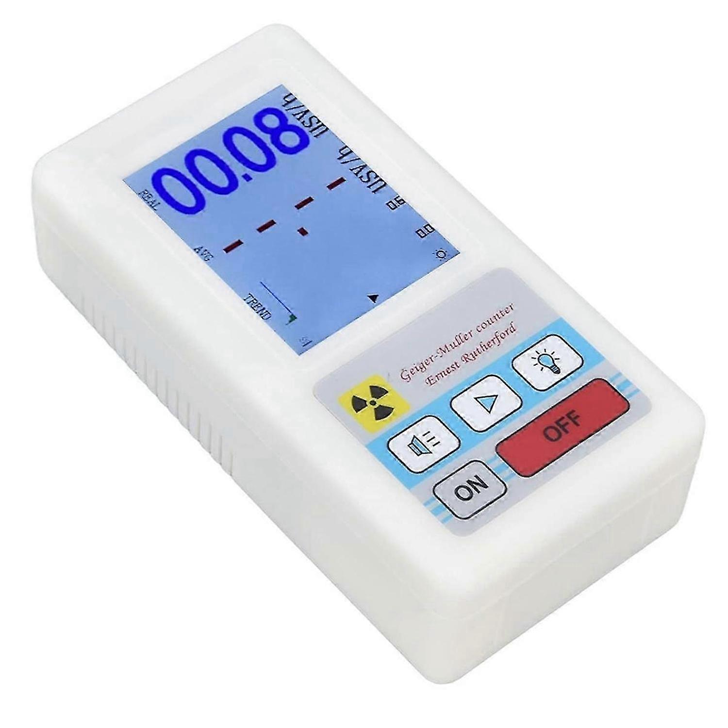 Nuclear Radiation Detector, BR6 Geiger Counter Easy Reading Multifunctional Radiation Detector for Nuclear Radiation