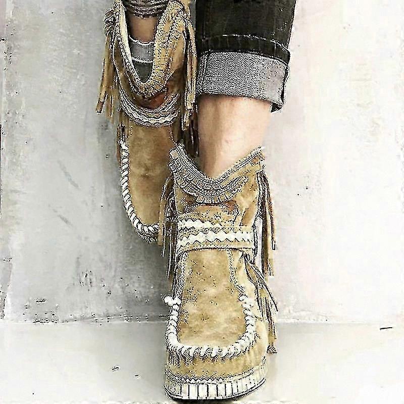Women's Casual Ankle Boots for Autumn and Winter Large Sizes