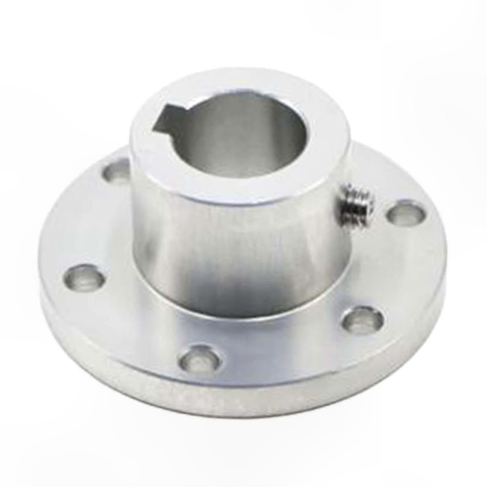 Durable Shaft Connector for DIY Projects - Secure Flange Coupling Made from Zinc Alloy