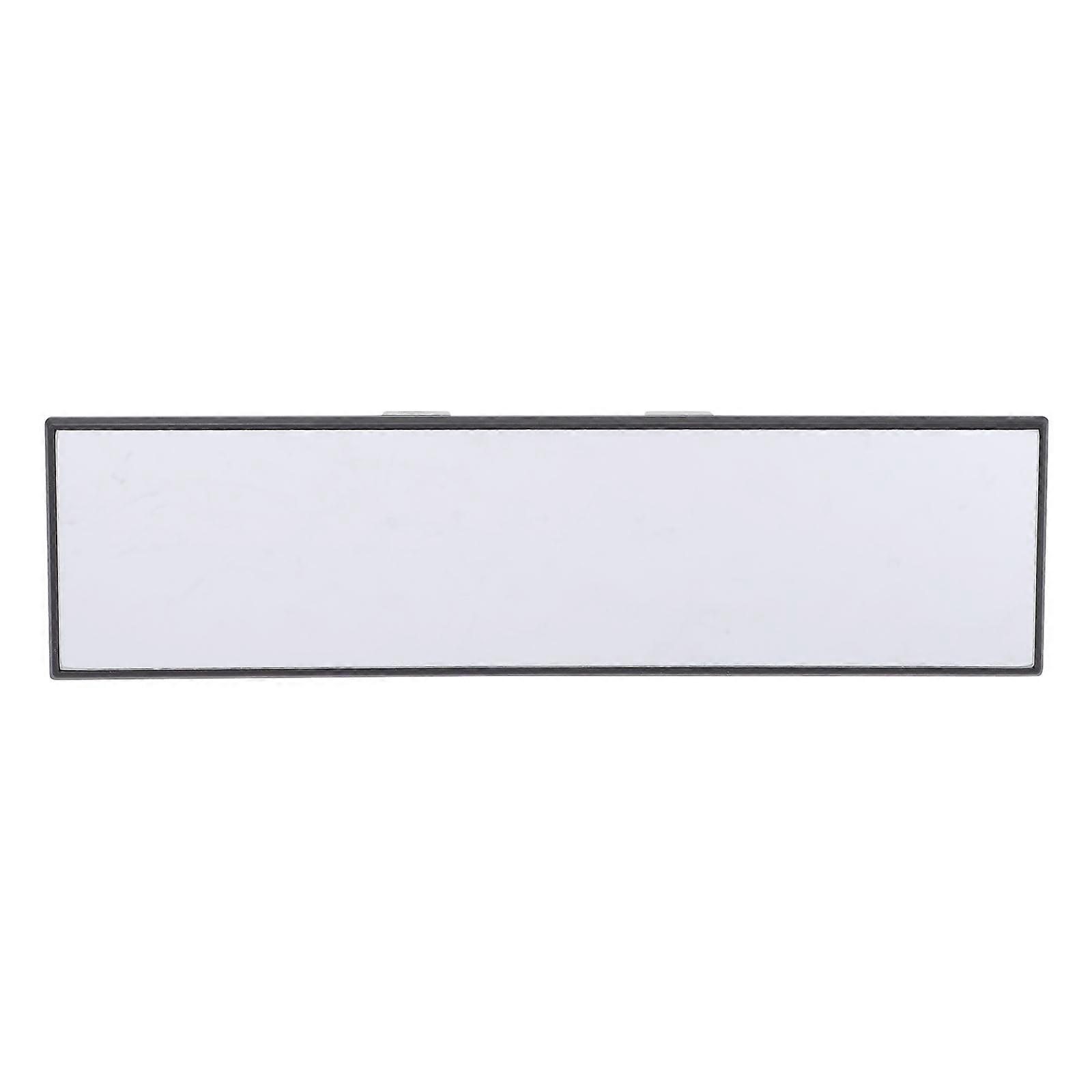 Car Rearview Mirror Wide Rear View Mirror Baby Safety Monitoring Driving White Plastic Anti-Glare 1Pack
