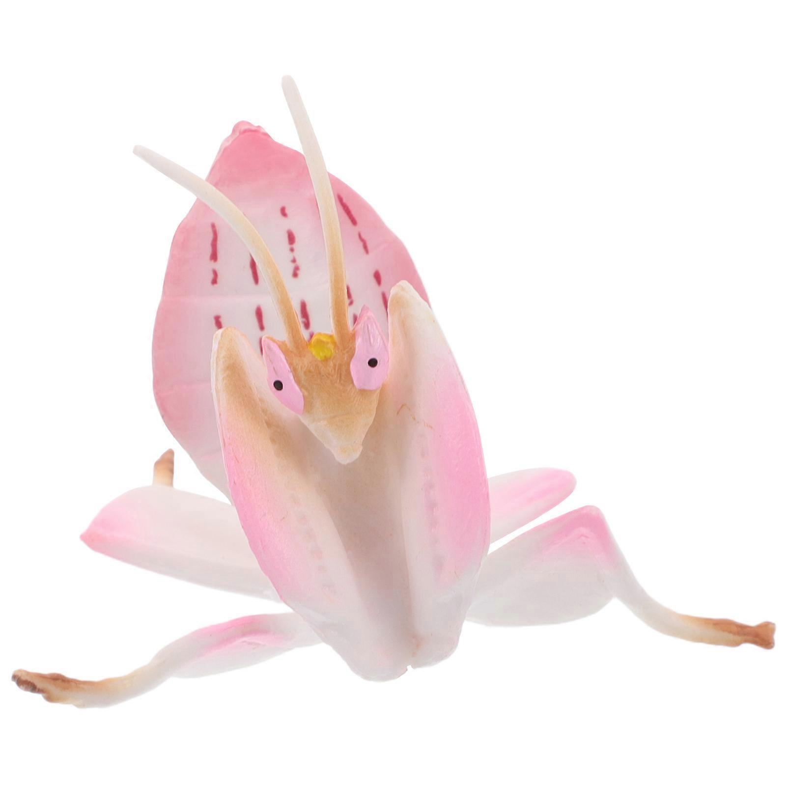 Plastic Bugs Mantis Toy Model for Kids 4Pcs Realistic Simulation Figures