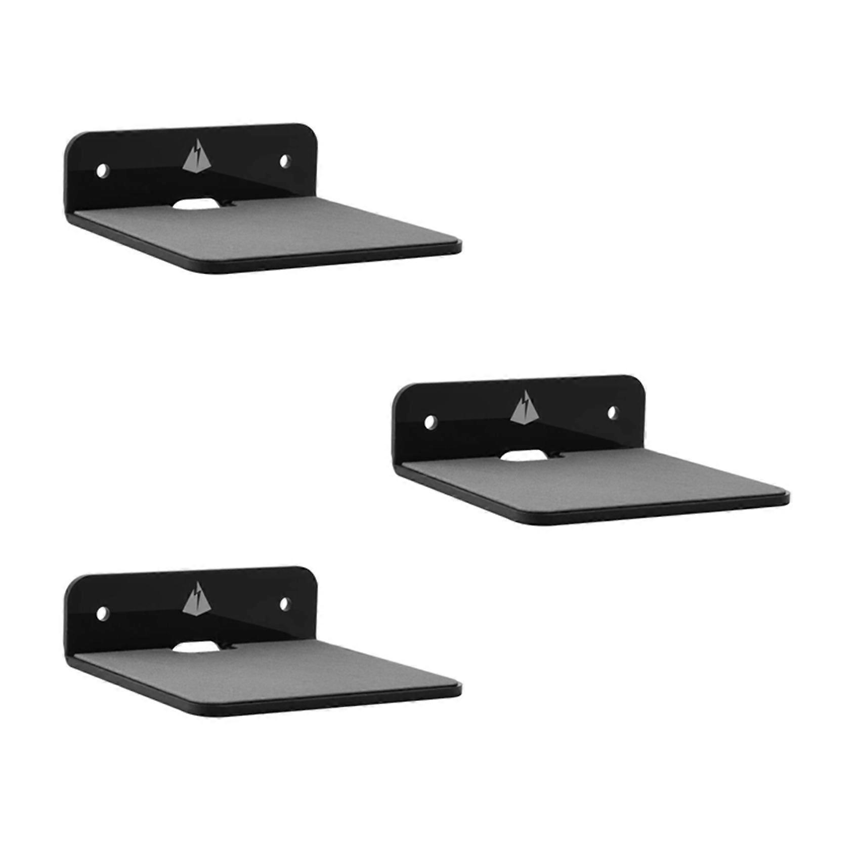 Wall Shelf Speaker Stand, Small Wall Shelf Speaker Mount for Bluetooth Speaker, Cell Phones, Toy Dis