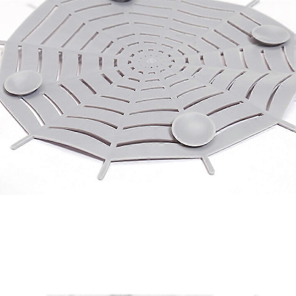 Floor Drain Strainer Sink Strainer for Home Use 6Pcs Grey Mesh Filter