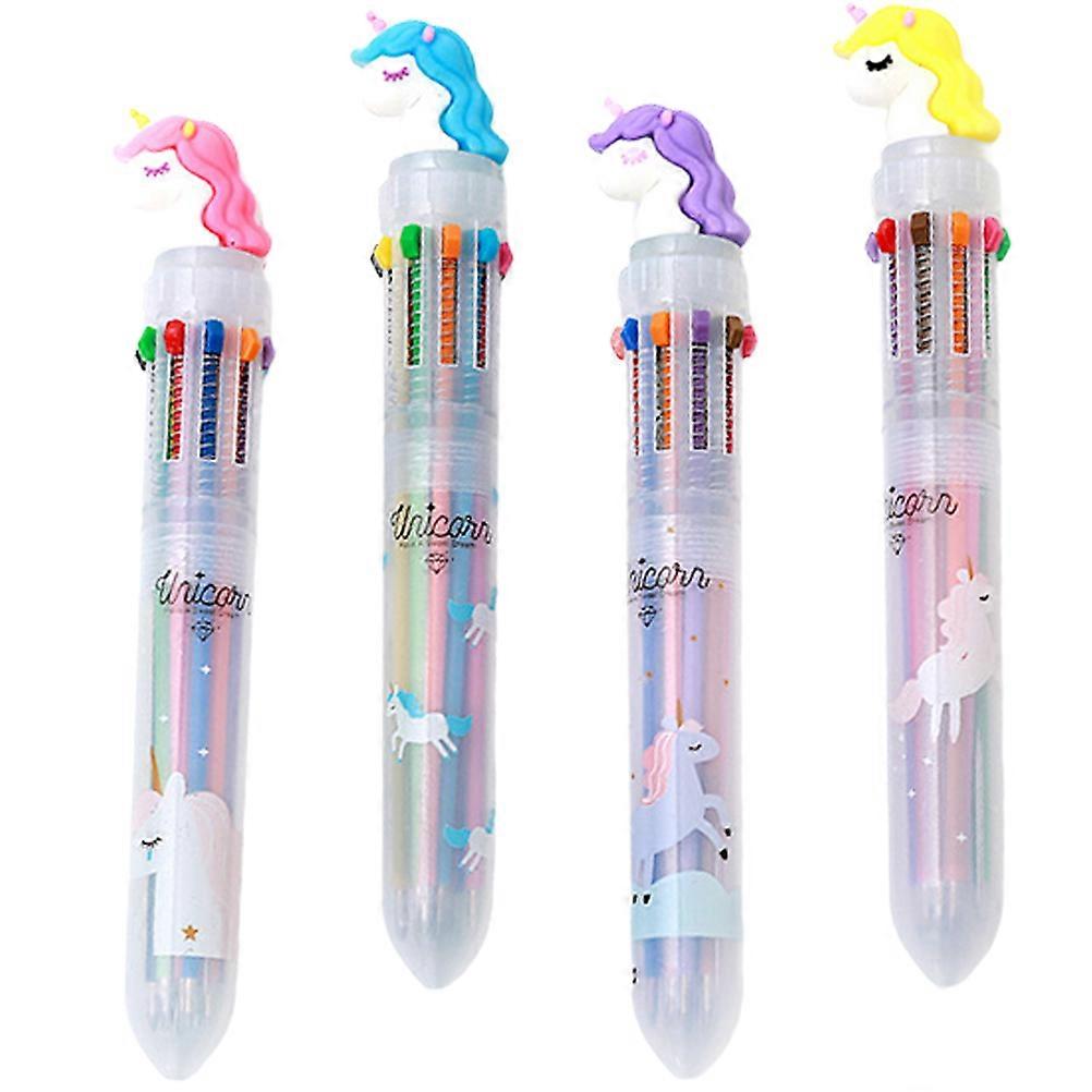 Multicolor Pen Multicolor Ballpoint Pens for Writing 16Pcs with Assorted Colors