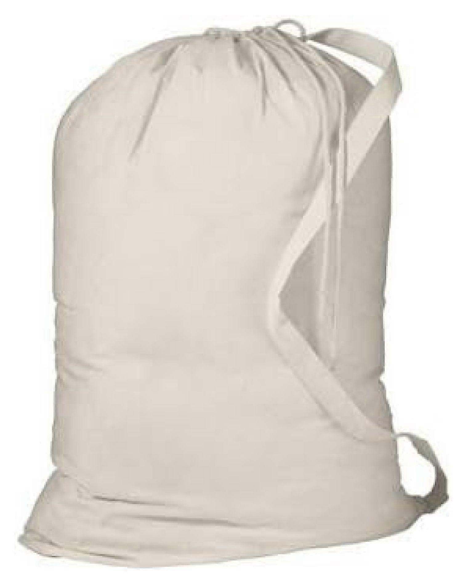 Heavy Canvas Laundry Bags W/Shoulder Strap (Small-Medium-Large) (Medium)