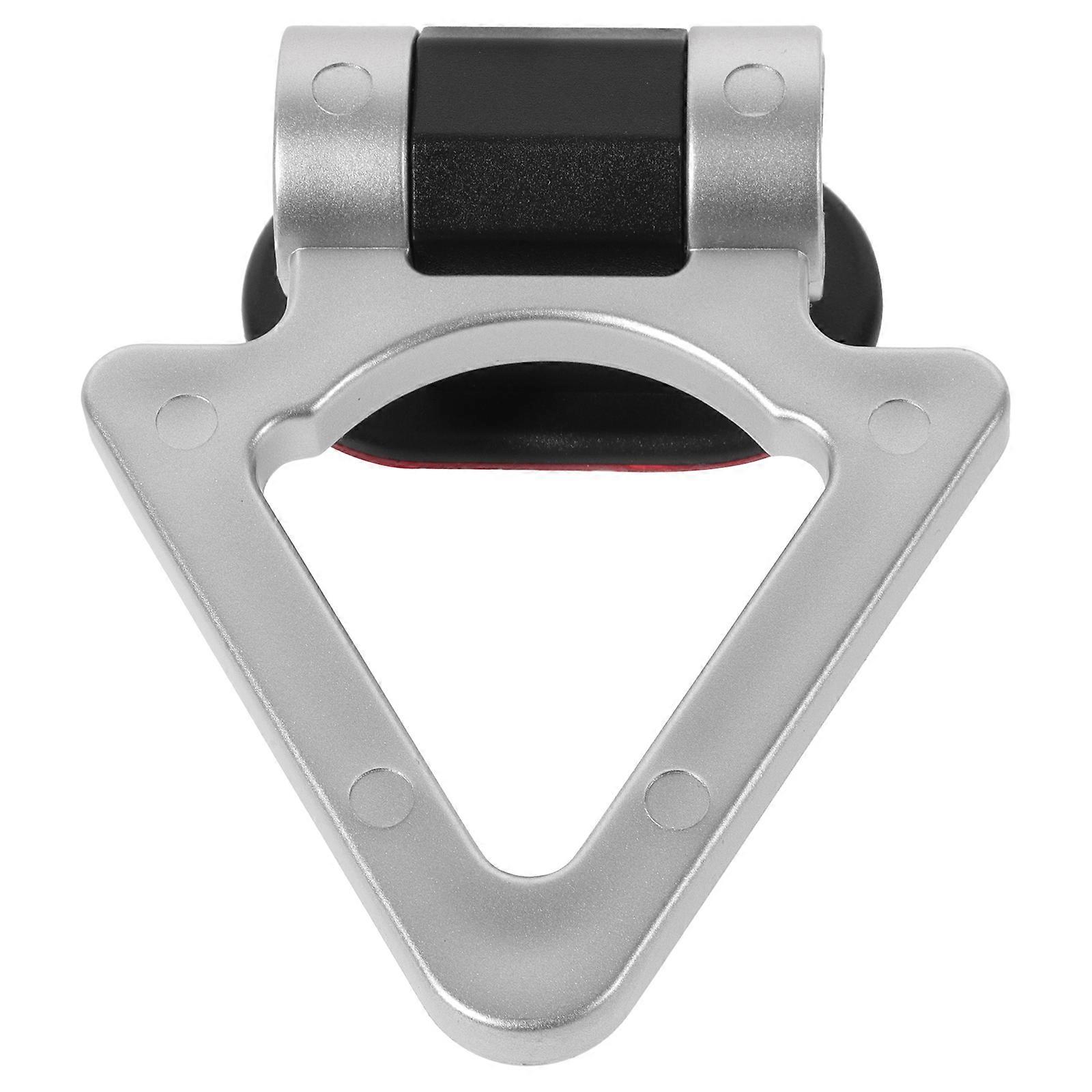 Tow Hook Decorative Tow Hook for Car Bumper 2Pcs Silver Plastic Hooks