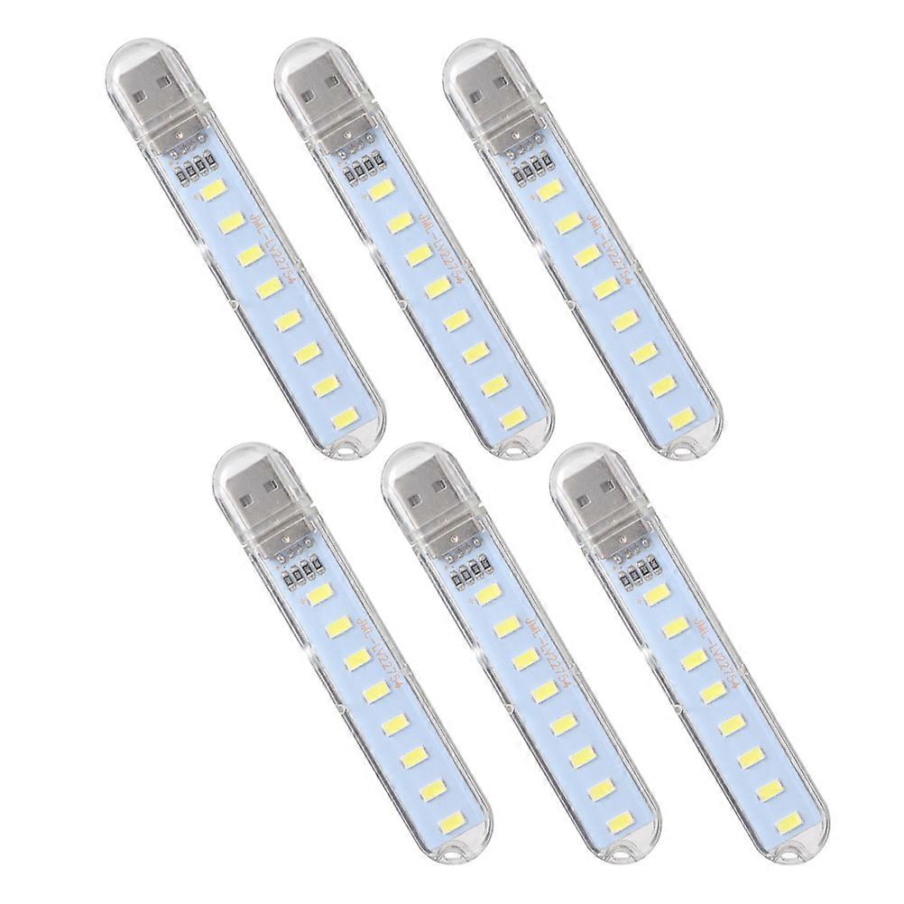 Portable USB Night Lamp Plug-in LED Lamp for Bedroom Lighting 24Pcs