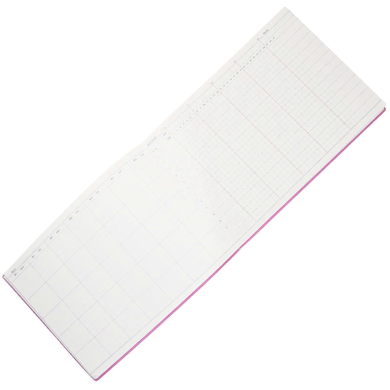 Small Notepad Planner For Schedule Planning And Note Taking 24.50X17.20X1.30cm Decorative 2Pcs
