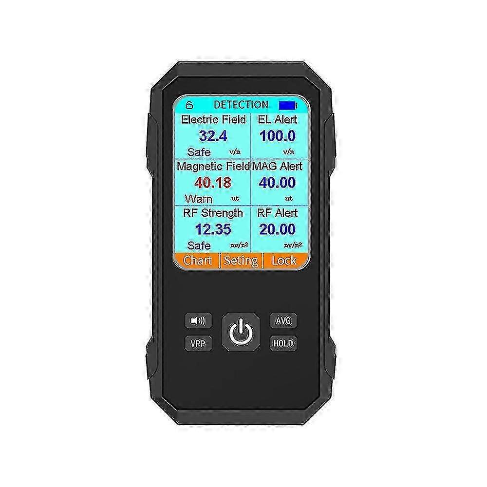 3in1 Multifunctional Electric Field Magnetic Field RF Radiation Detector Handheld Electromagnetic