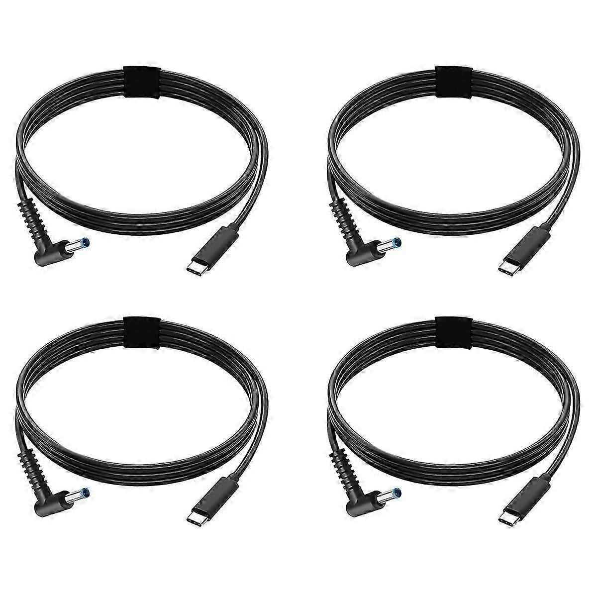 4X Laptop PD Fast Charging Cable Type-C is Suitable for 65W DC4530 Charging Cable Cord