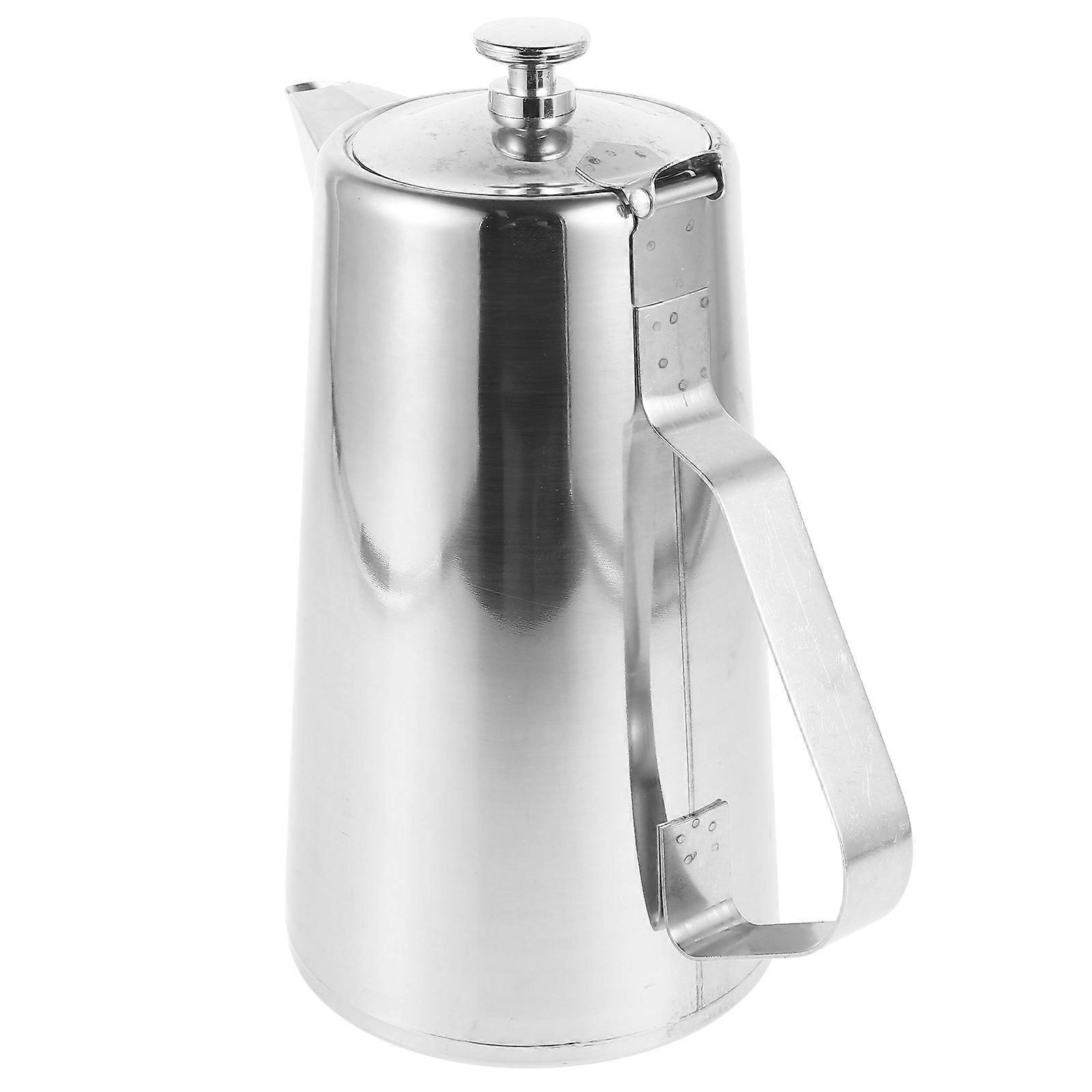 Large Capacity Cold Water Storage Pitcher 1Pcs Stainless Steel Container For Home Users And Office Workers Serving Juice Tea