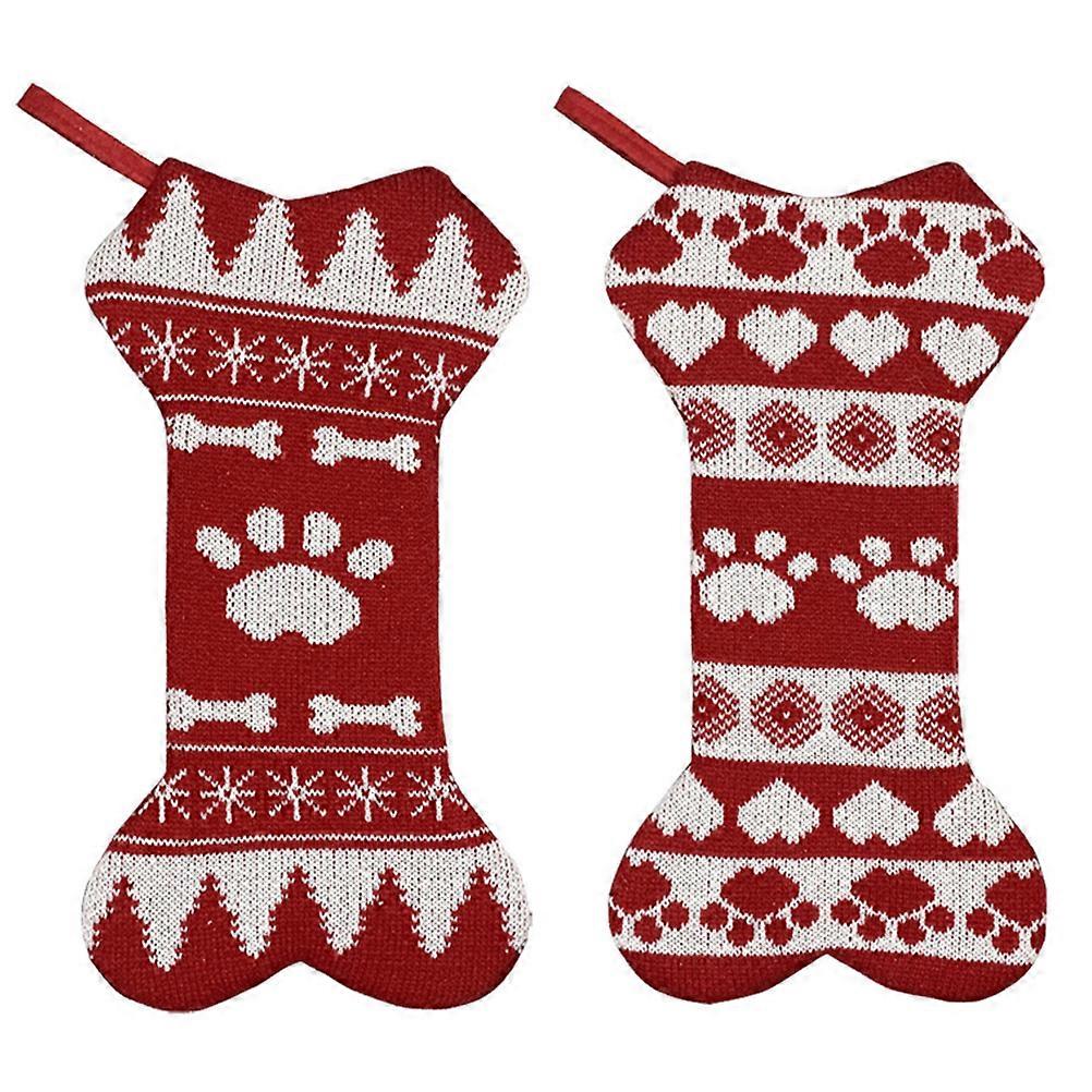 Christmas Stocking Christmas Gift Socks for Decor 4Pcs Assorted Colors