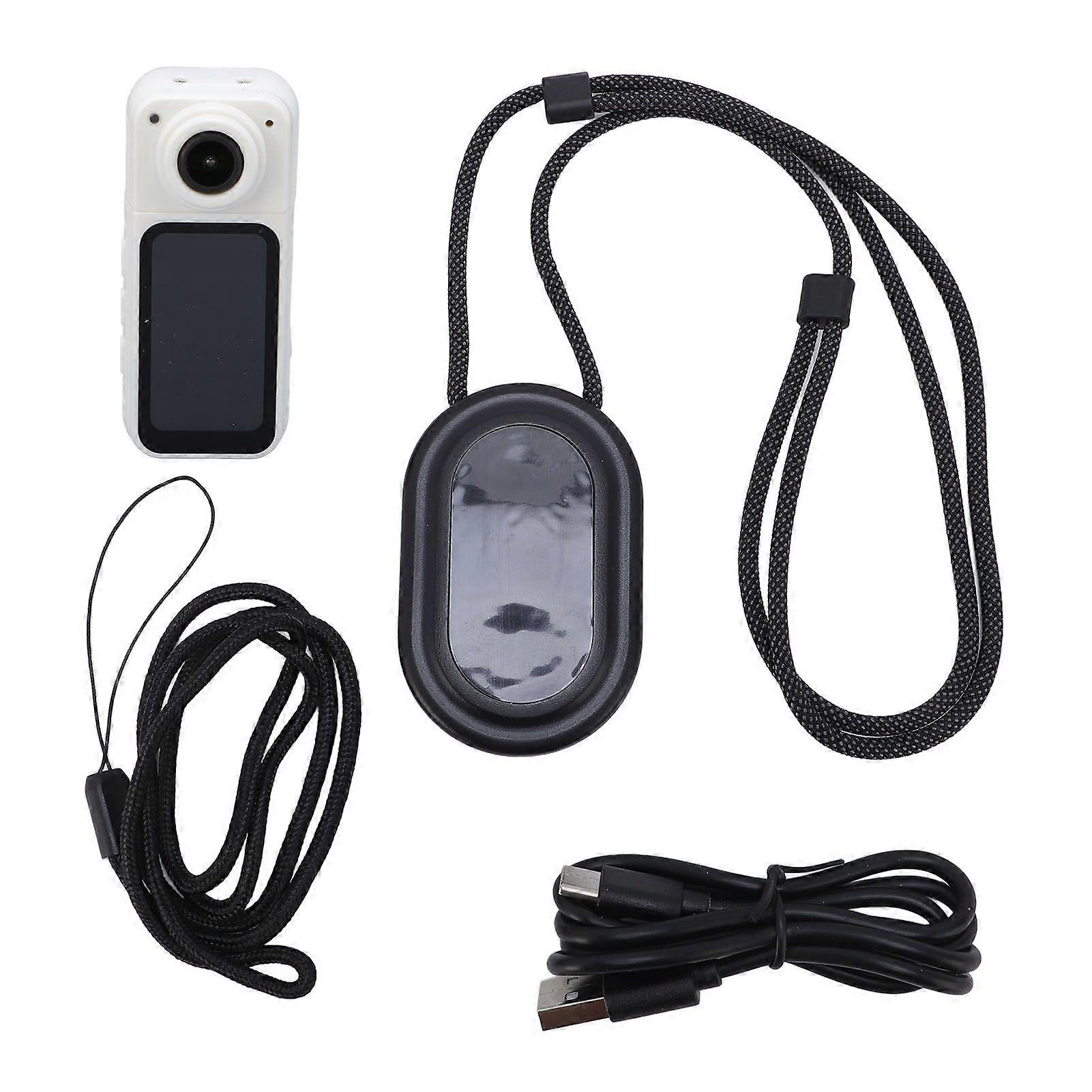 Thumb Camera 2.7K 180 Lens Angle HD Display Portable Vlogging Camera for Cycling