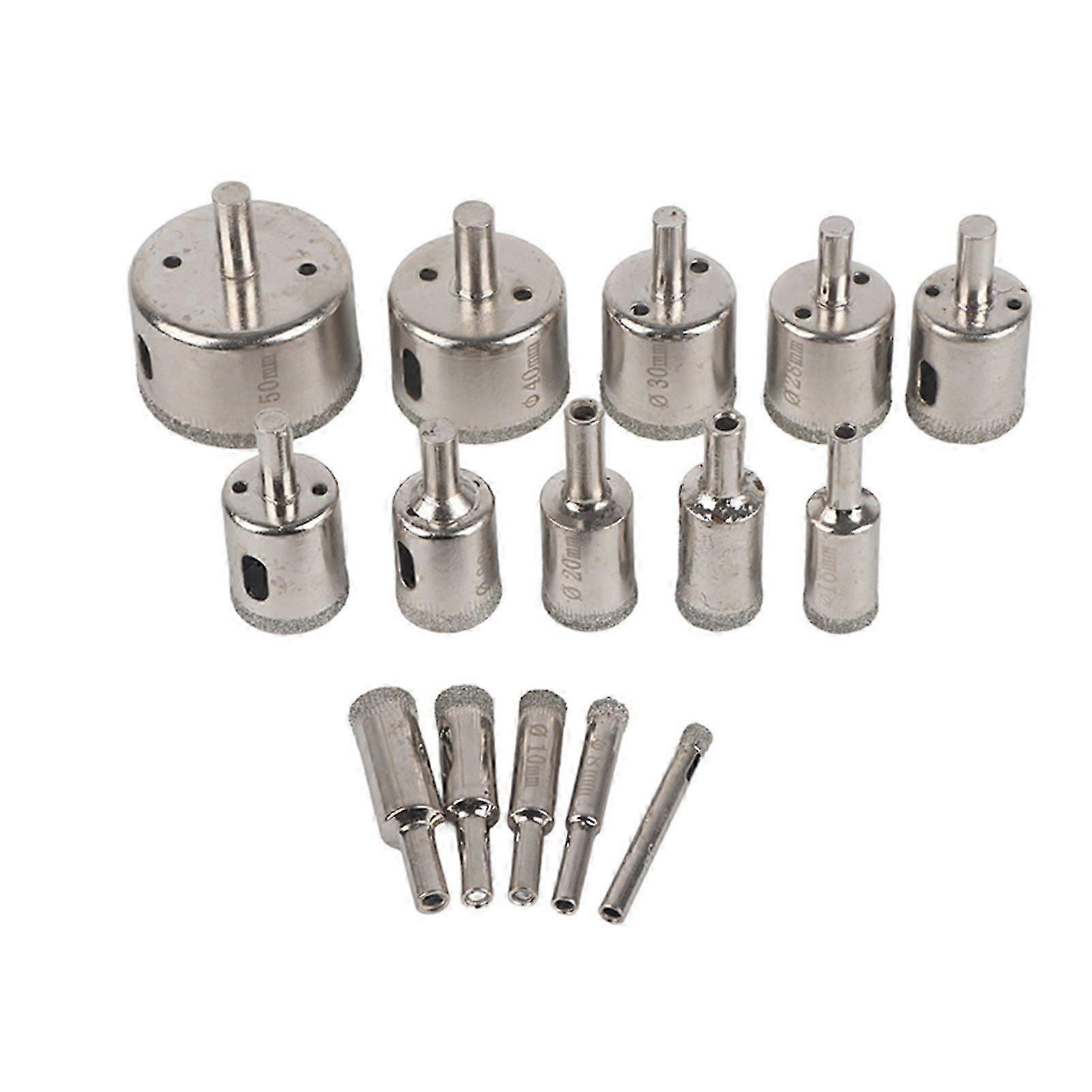 High quality  15PCS Diamond Glass Drill Bits Tile Hollow Core Drill Hole Opener