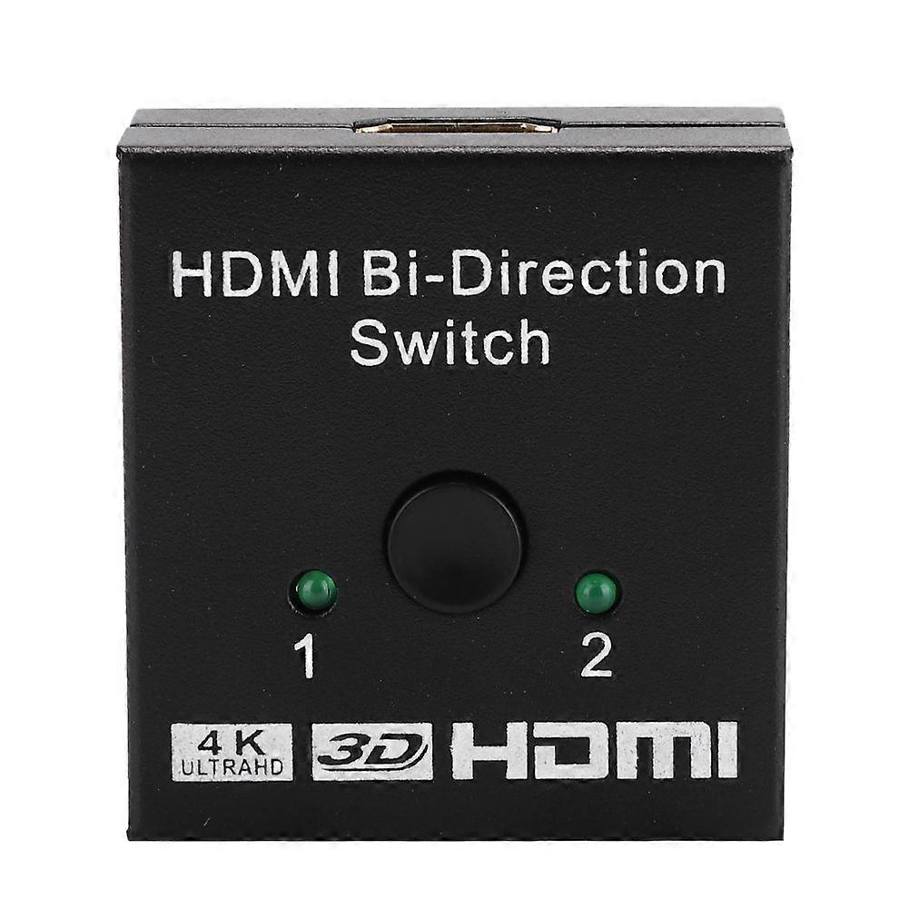 HDMI High Definition Two Way Splitter Bidirectional Distributor Switcher Black