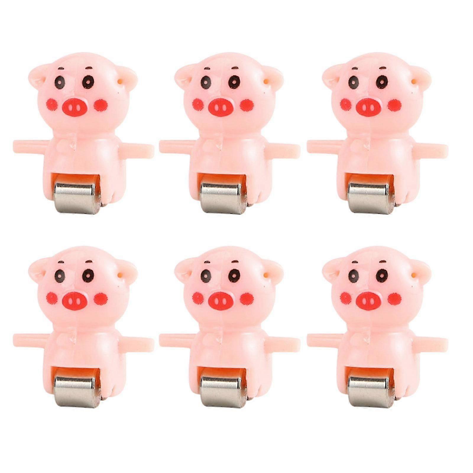 Μέρη παιχνιδιών εξαρτημάτων παιχνιδιών τρενάκι του λούνα παρκ χαριτωμένα ηλεκτρικά κομμάτια για τα κορίτσια αγοριών 6pcs χοίρος