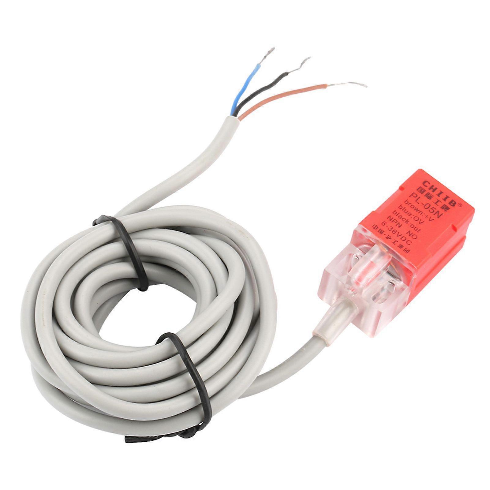 ABS Material PL-05N NPN Proximity Sensor Switch Detection Distance 5mm