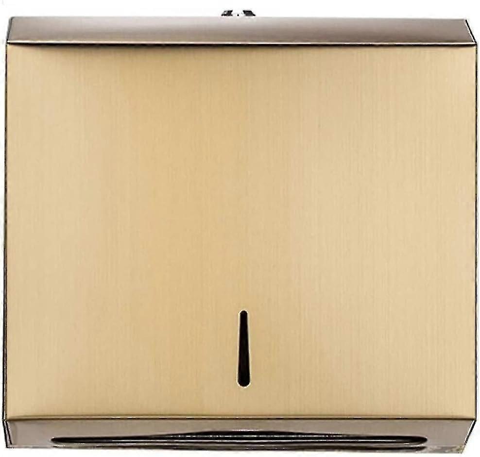 304 موزع مناشف ورقية مثبتة على الحائط من الفولاذ المقاوم للصدأ - AC