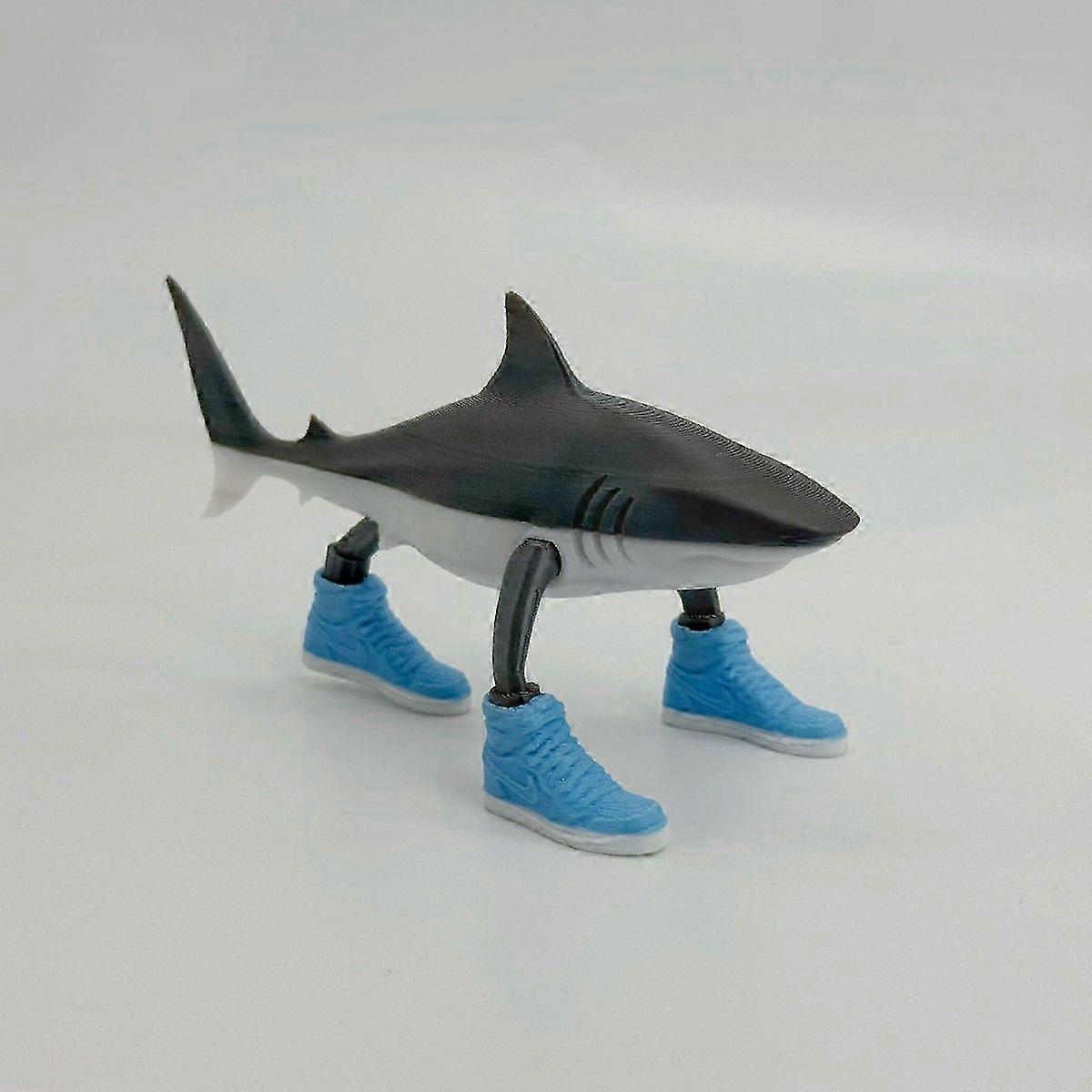 Brainrot Ai 3d Printing Tralalero Tralala Action Toy Figures _b