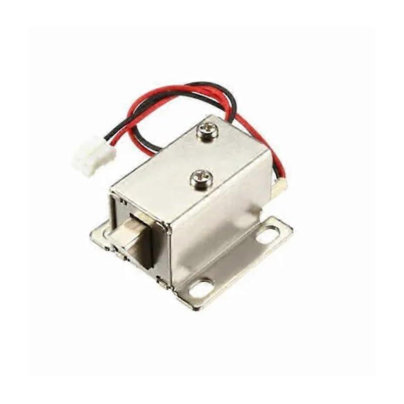 Electromagnetic Solenoid Lock 1Piece DC 6V 1A 6mm Tongue Down Door Lock Assembly