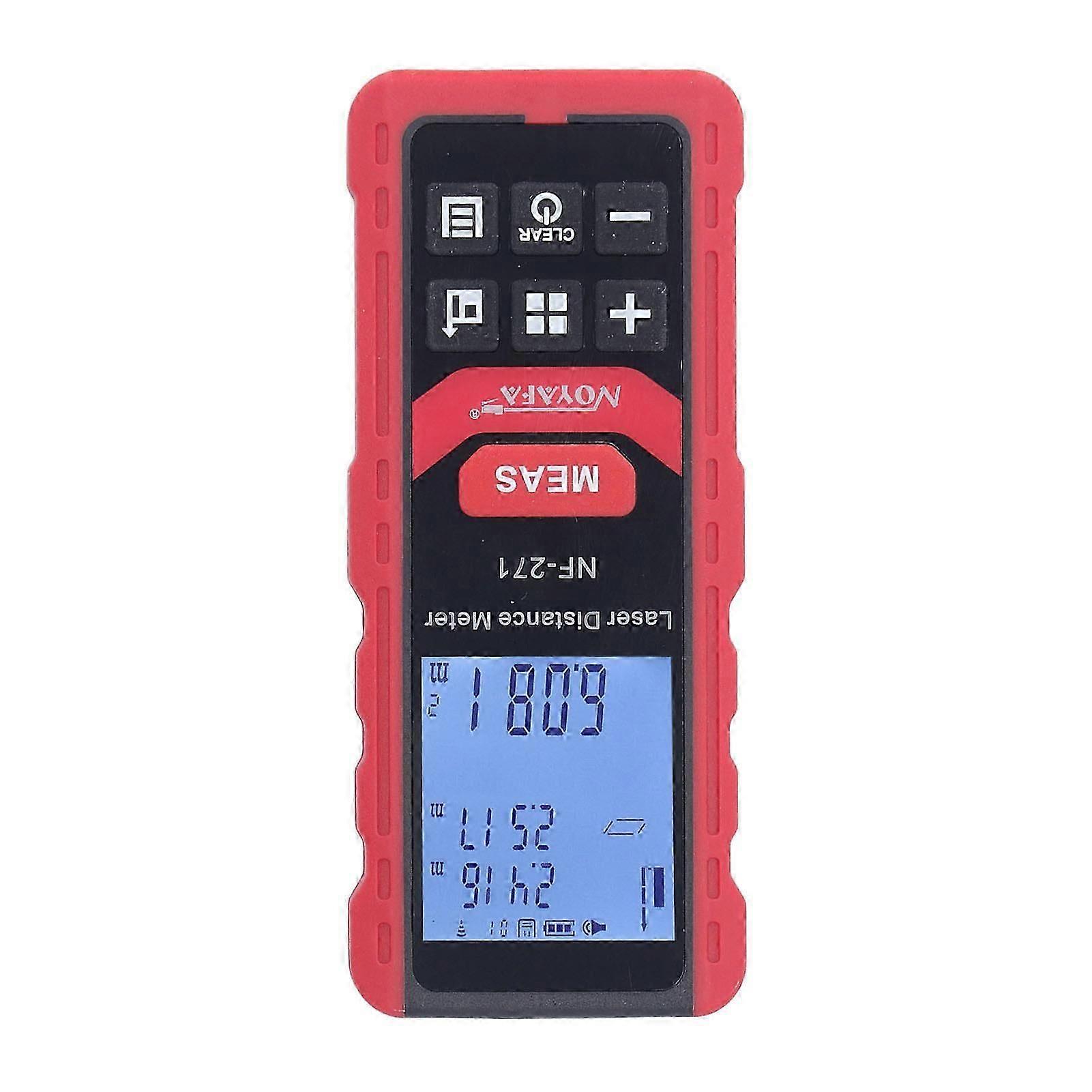 Leveling Tool, 50m High Precision Multifunction Electronic Distance Meter, Distance Ruler