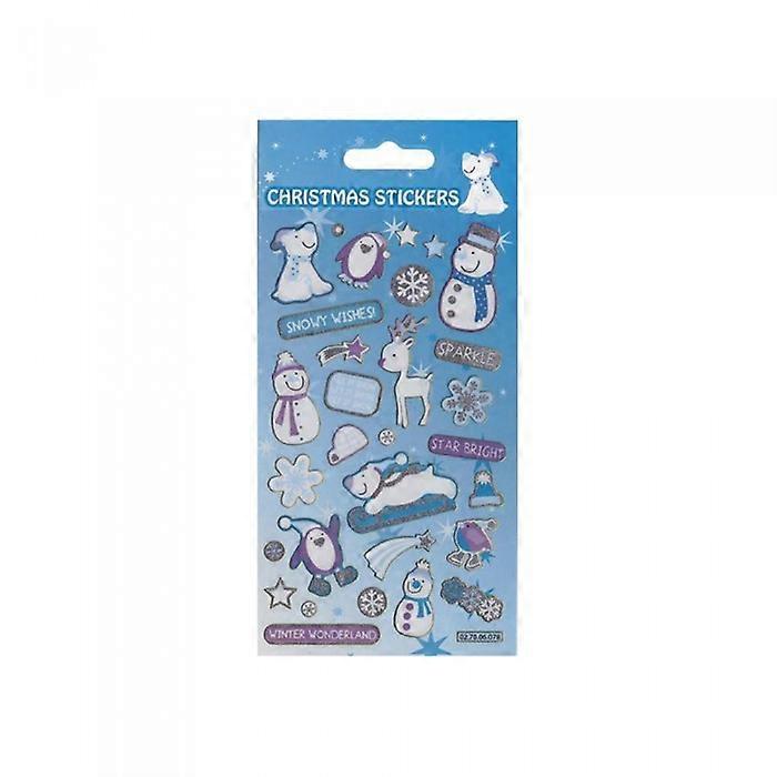 Snowtime Christmas Stickers
