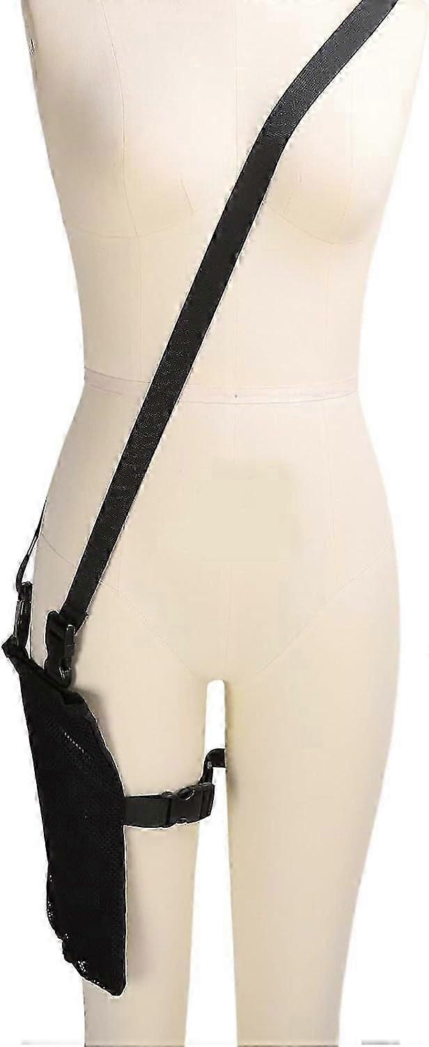 حامل كيس تصريف البول ، غطاء كيس قسطرة مخفي 2000 مل مع حزام قابل للتعديل وغطاء كيس بول متين فتحة غير مرئية