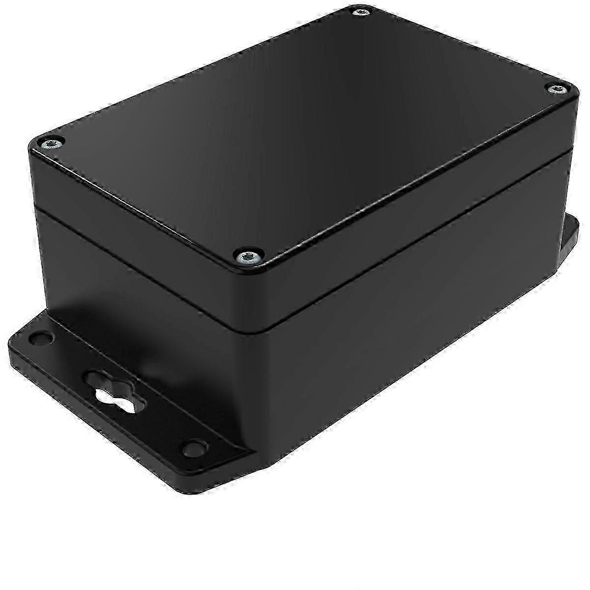 2025 RBF53P06B16B Flanged IP67 Dustproof Wall Mountable Polycarbonate Junction Box - Black