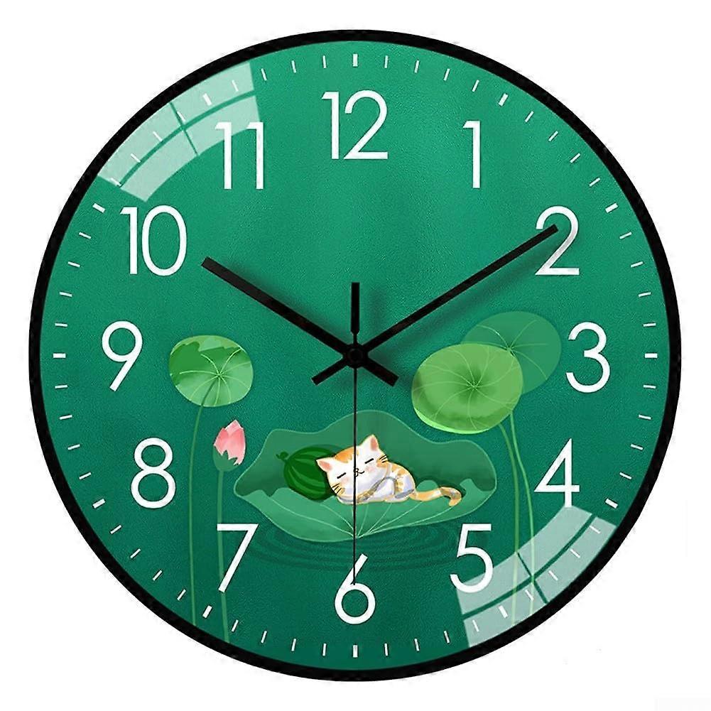 Acrylic Quartz Wall Clock 8Inch, Modern Home Decor, Accurate Quartz Movement, Easy Time Reading From A Distance (E)