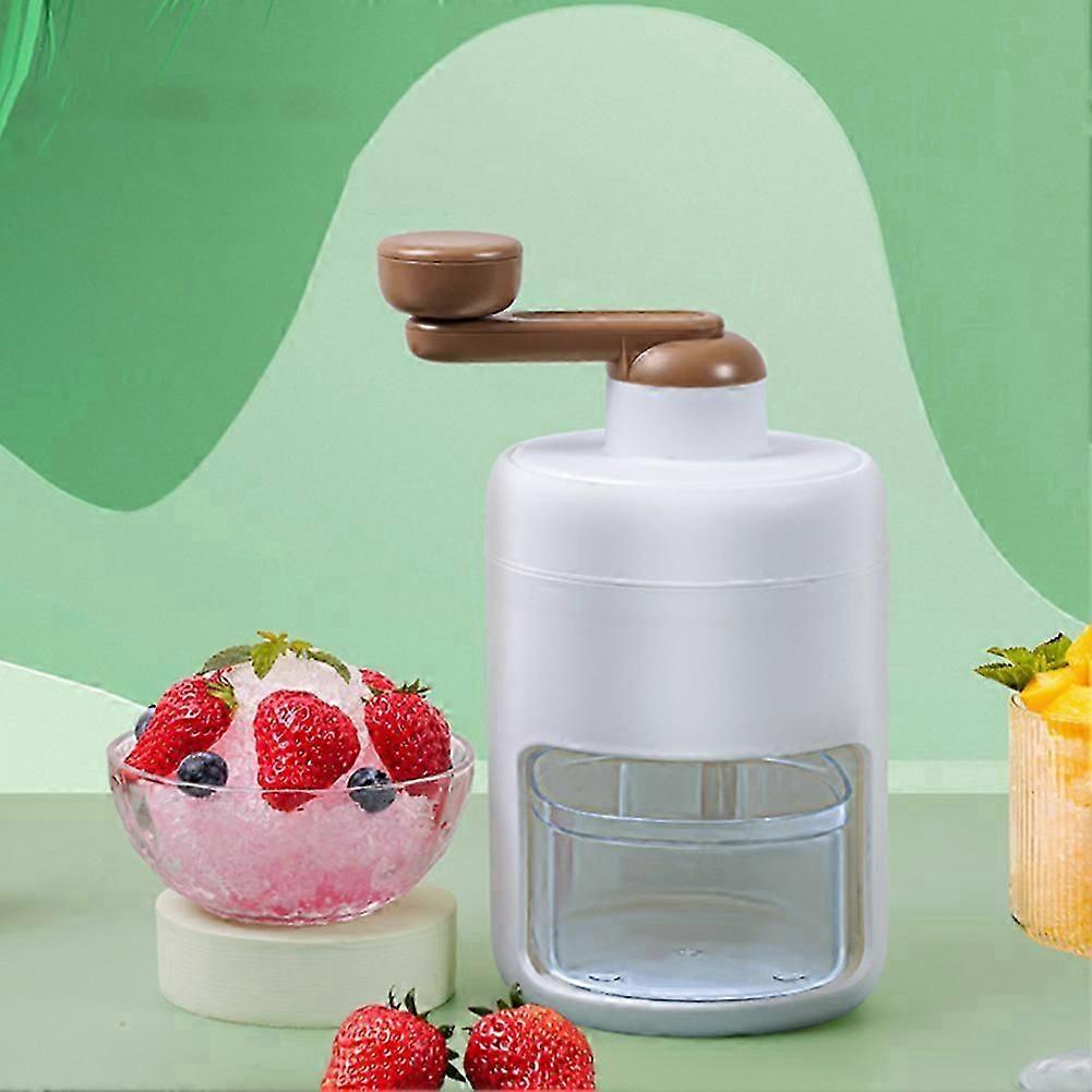 Hand Crank Ice Shaver for Home Use Easy to Clean for Home Use