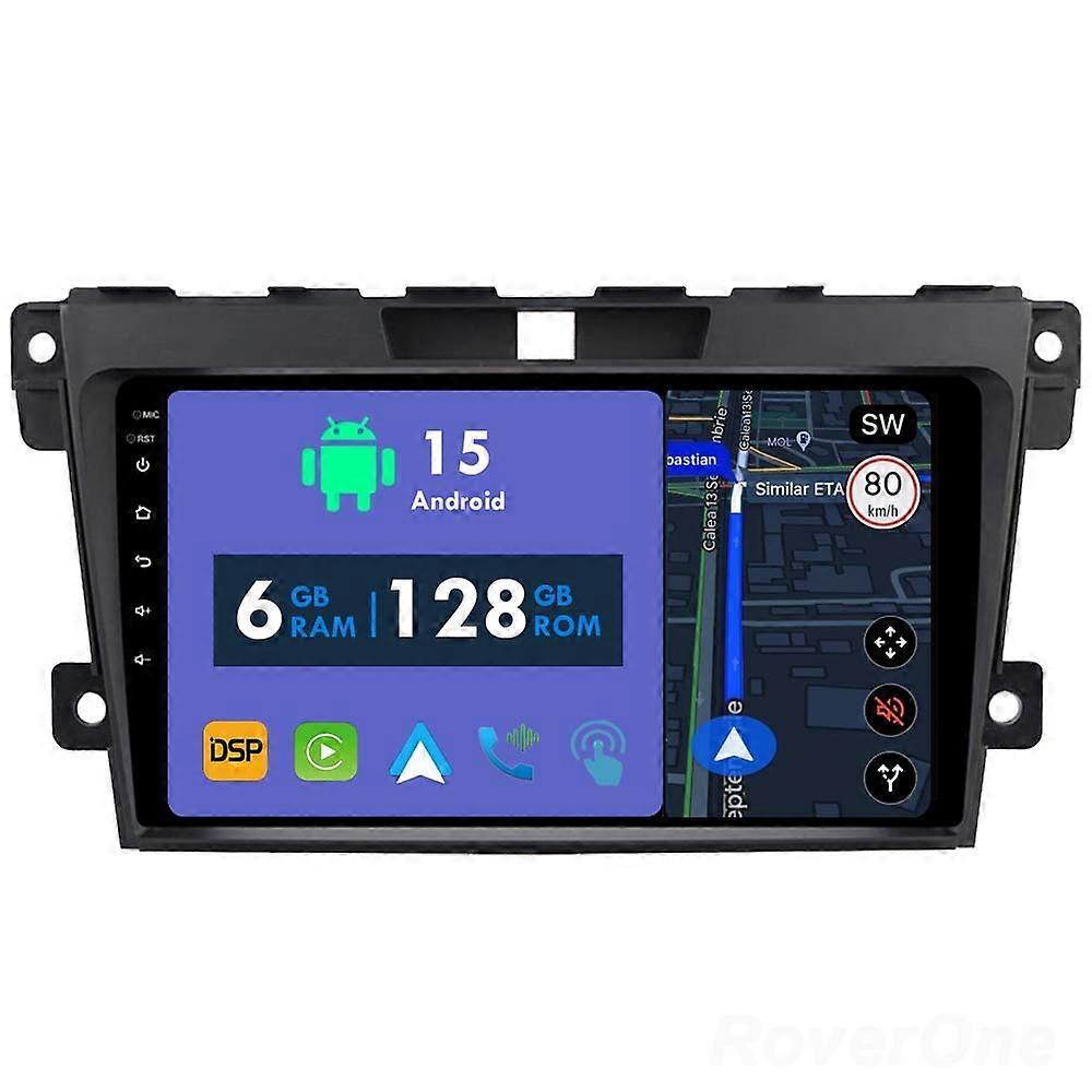 Car Radio 6G+128G CarPlay GPS Navigation Head Unit for Mazda CX5 CX-5 CX 5 2012 - 2015 Android Auto Bluetooth Stereo Touch Screen
