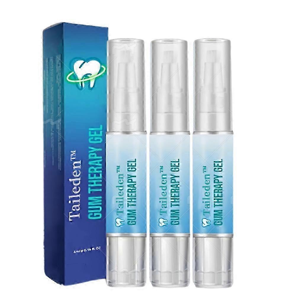 3 قطع Taileden Gum Therapy Gel ، جل علاج اللثة Taileden للثة المريحة ، جل العناية باللثة
