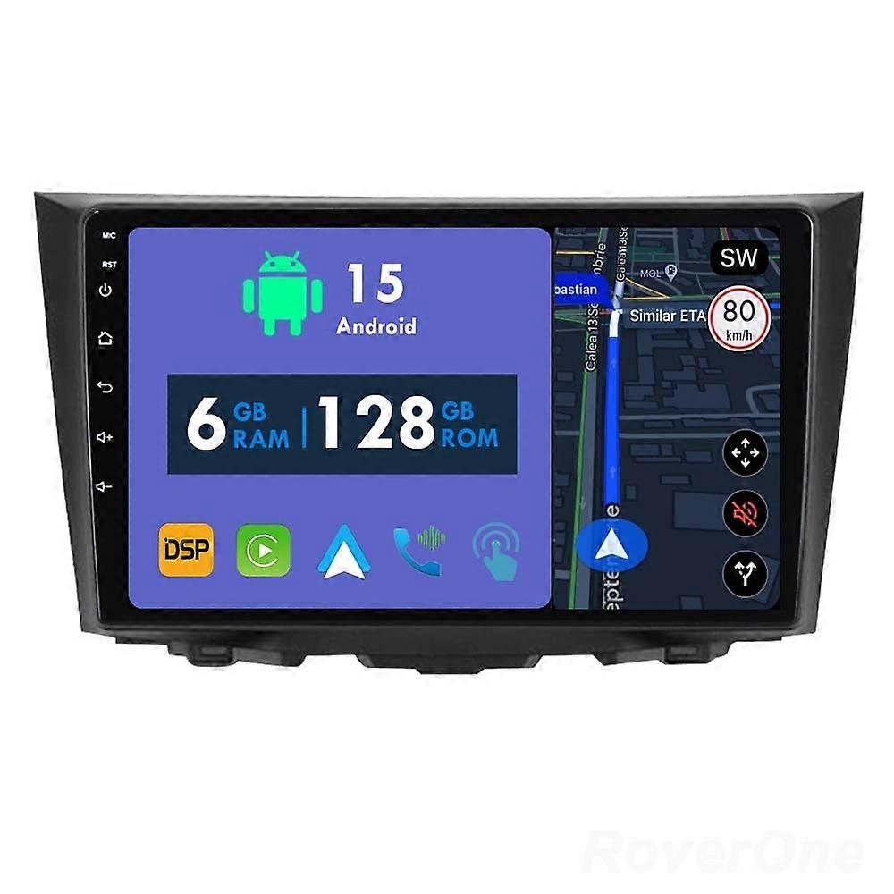 Car Radio 6G+128G CarPlay GPS Navigation Head Unit for Suzuki Kizashi 2009 - 2015 Android Auto Bluetooth Stereo Touch Screen