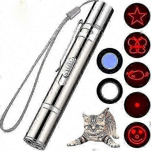 Rechargeable Cat Laser Toy Pointer for Indoor Cats Interactive Play