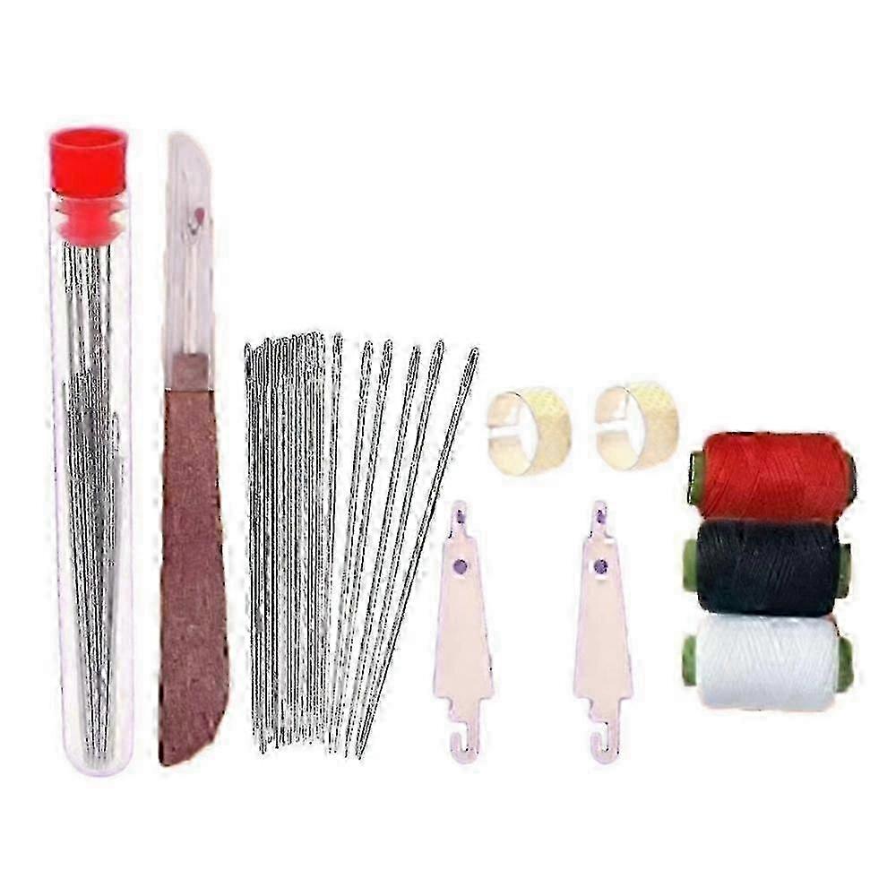 Sewing Kit with 37 Handmade Craft Tools, Needles, Thread & DIY Accessories for Craft Lovers