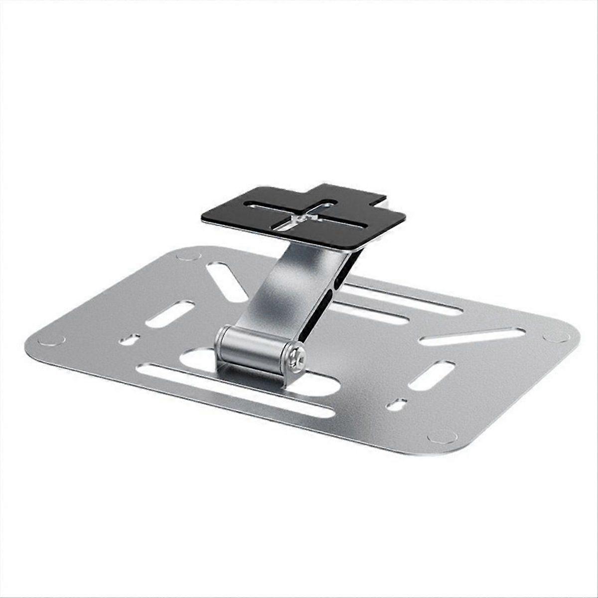 Foldable Projector Stand Desk, Wall and Ceiling Mount Bracket with 180-Degree Rotation for Home The