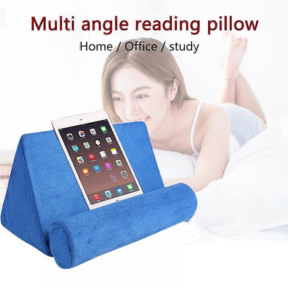 Tablet Pillow Stand, Soft Lap Pad Holder for Bed, Compatible with iPad Pro 9.7/10.5/12.9, Air, Mini 4/3, Kindle, Galaxy Tab, E-Reader