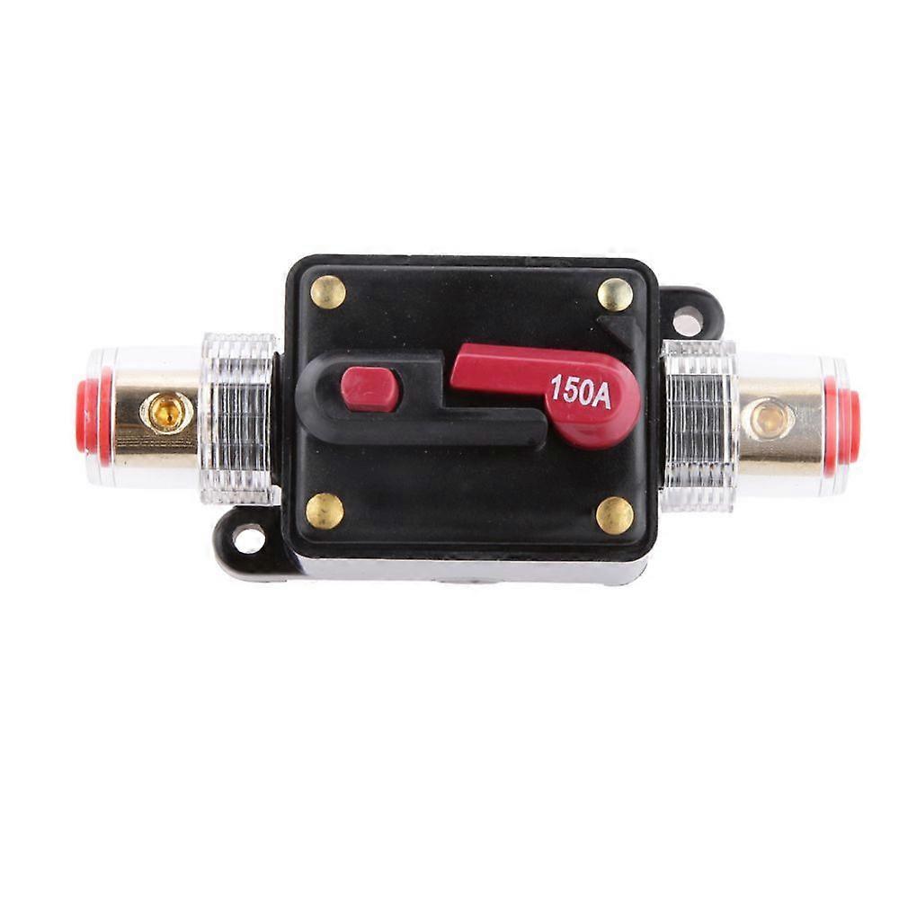 150 Amp In Line Automatic And Manual Reset Car Radio Circuit Breaker Audio Fuse 12v